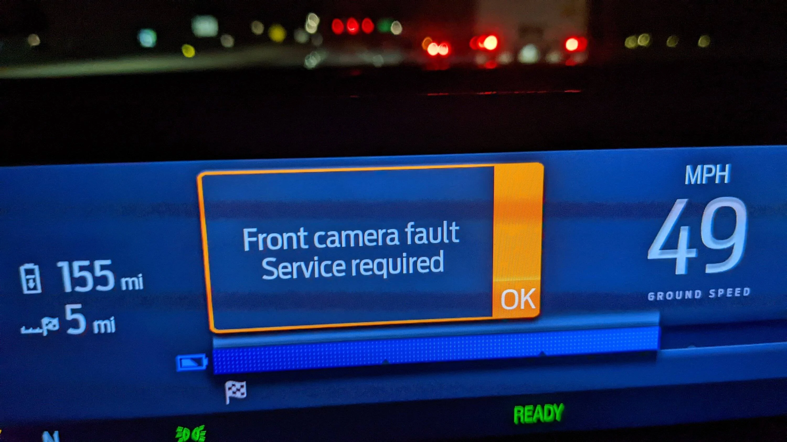 Ford Mustang Mach-E Front Camera Fault & Pre-Collision Assist Not Available Errors PXL_20220803_103501708