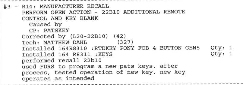 Ford Mustang Mach-E Optional Product Improvement Program 21G01 - BlueCruise Programming 1660063475040