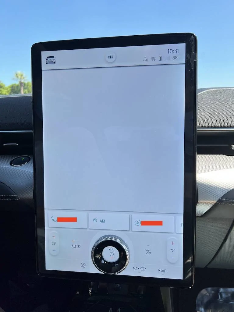 Ford Mustang Mach-E Sync4A Navigation Nonfunctional nonav
