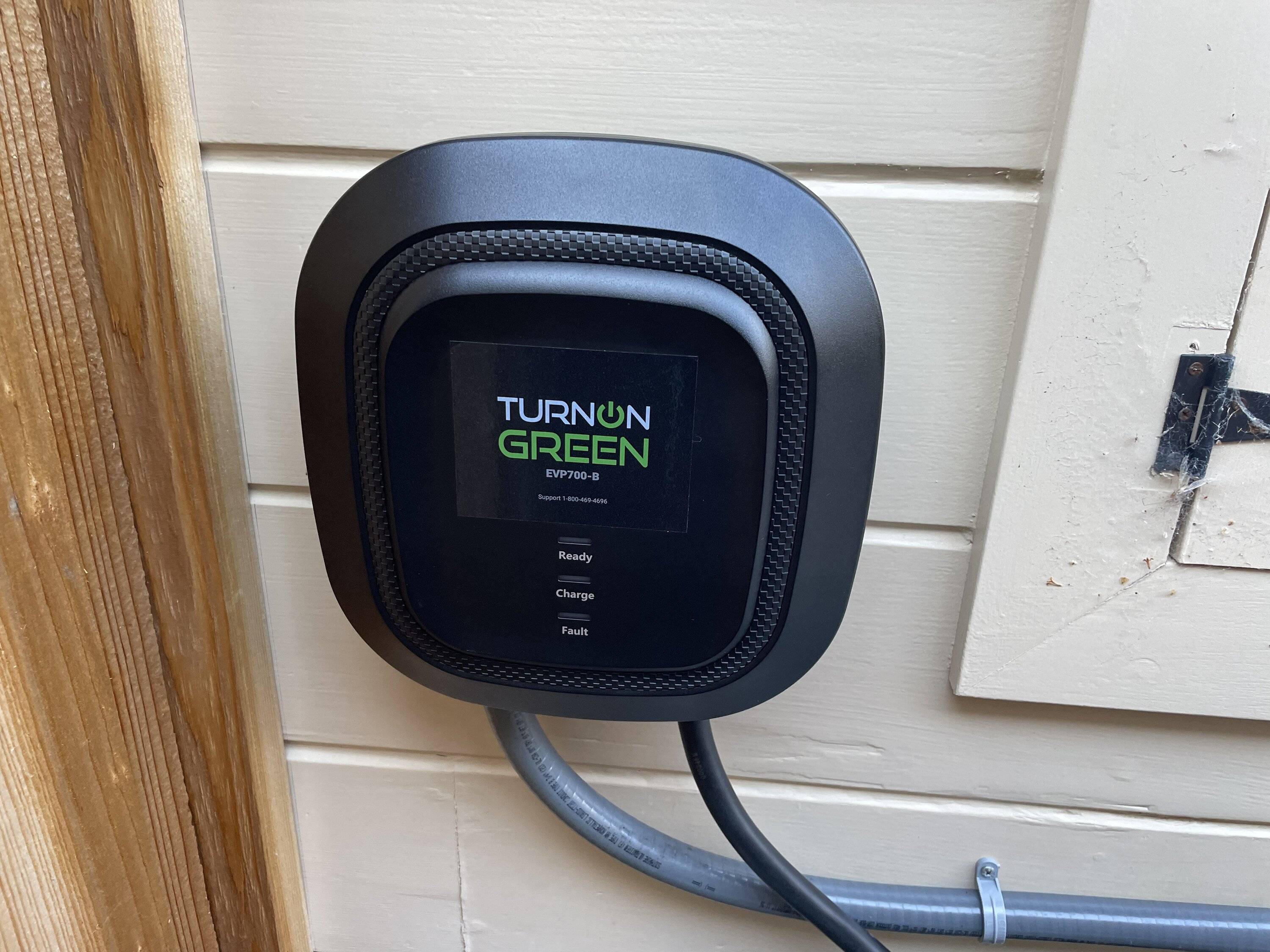 Ford Mustang Mach-E Home EV charger with shorter cable IMG_9033