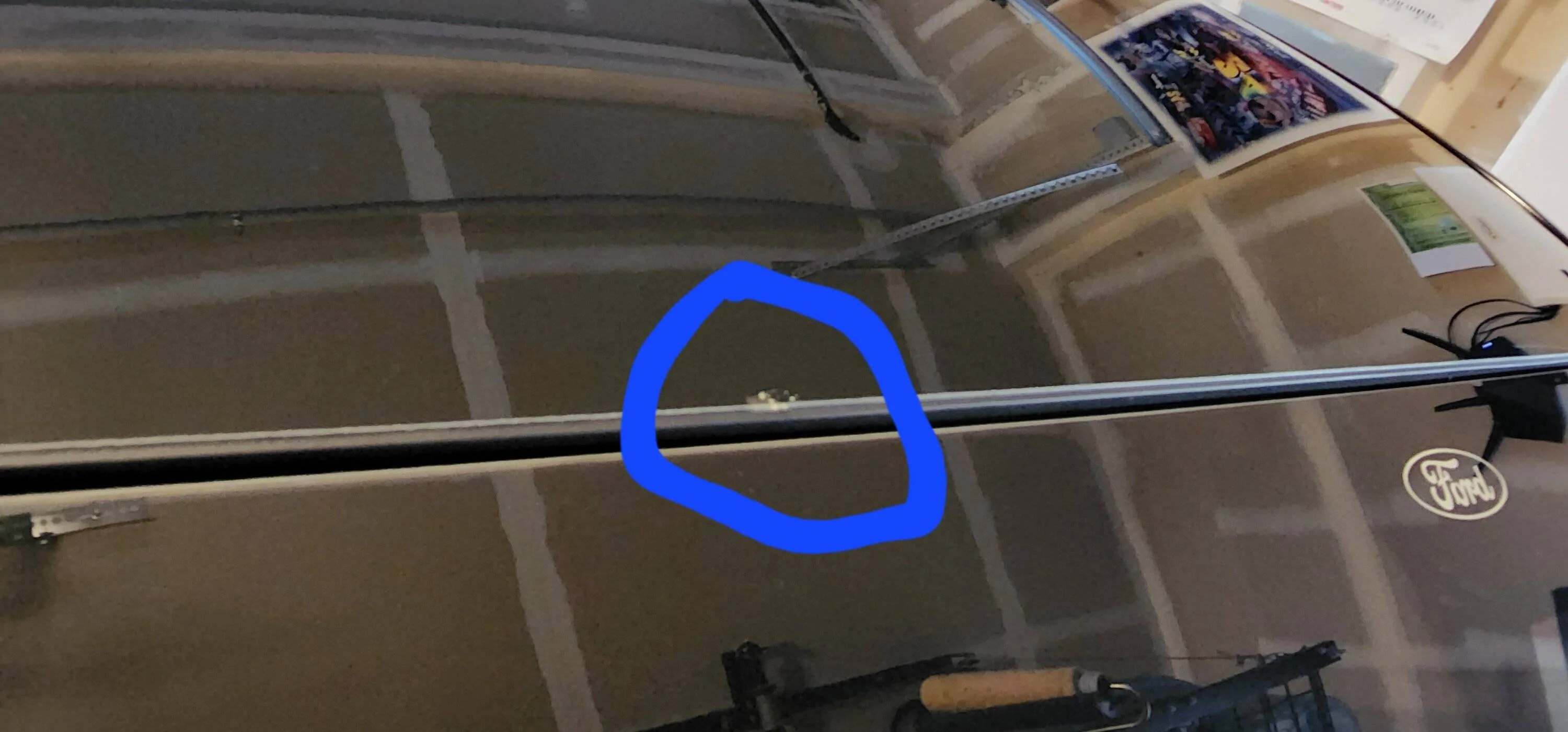Ford Mustang Mach-E Pano To Windshield Seam 20220811_081422