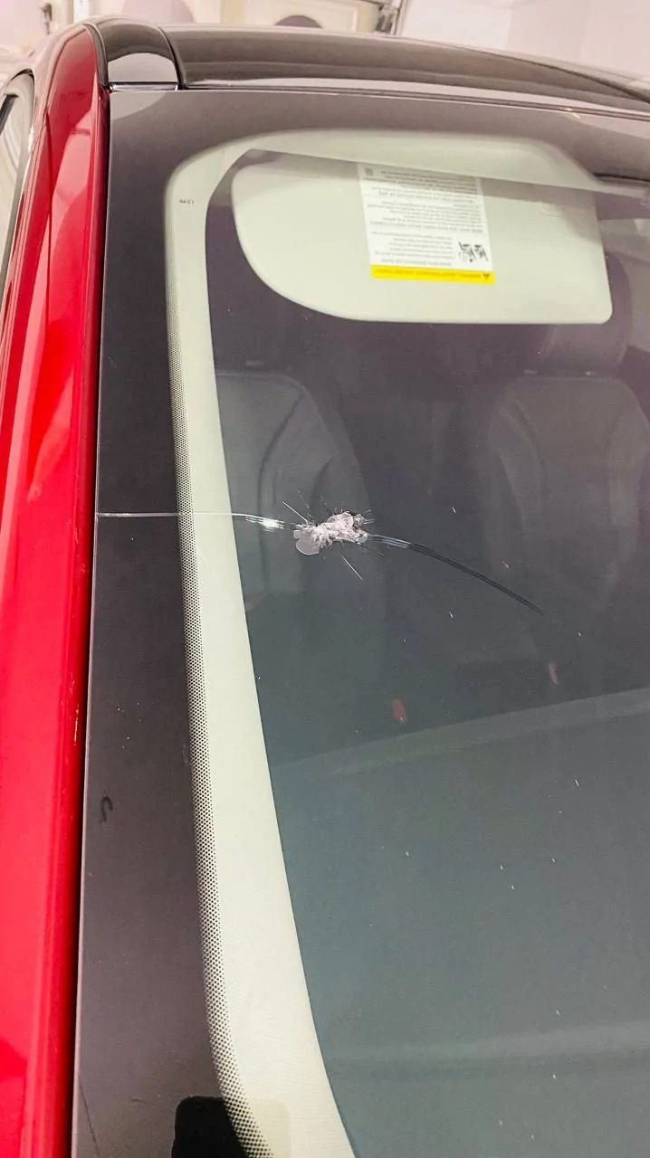 Ford Mustang Mach-E My Mach E Windshield Cracked MachE Windshield