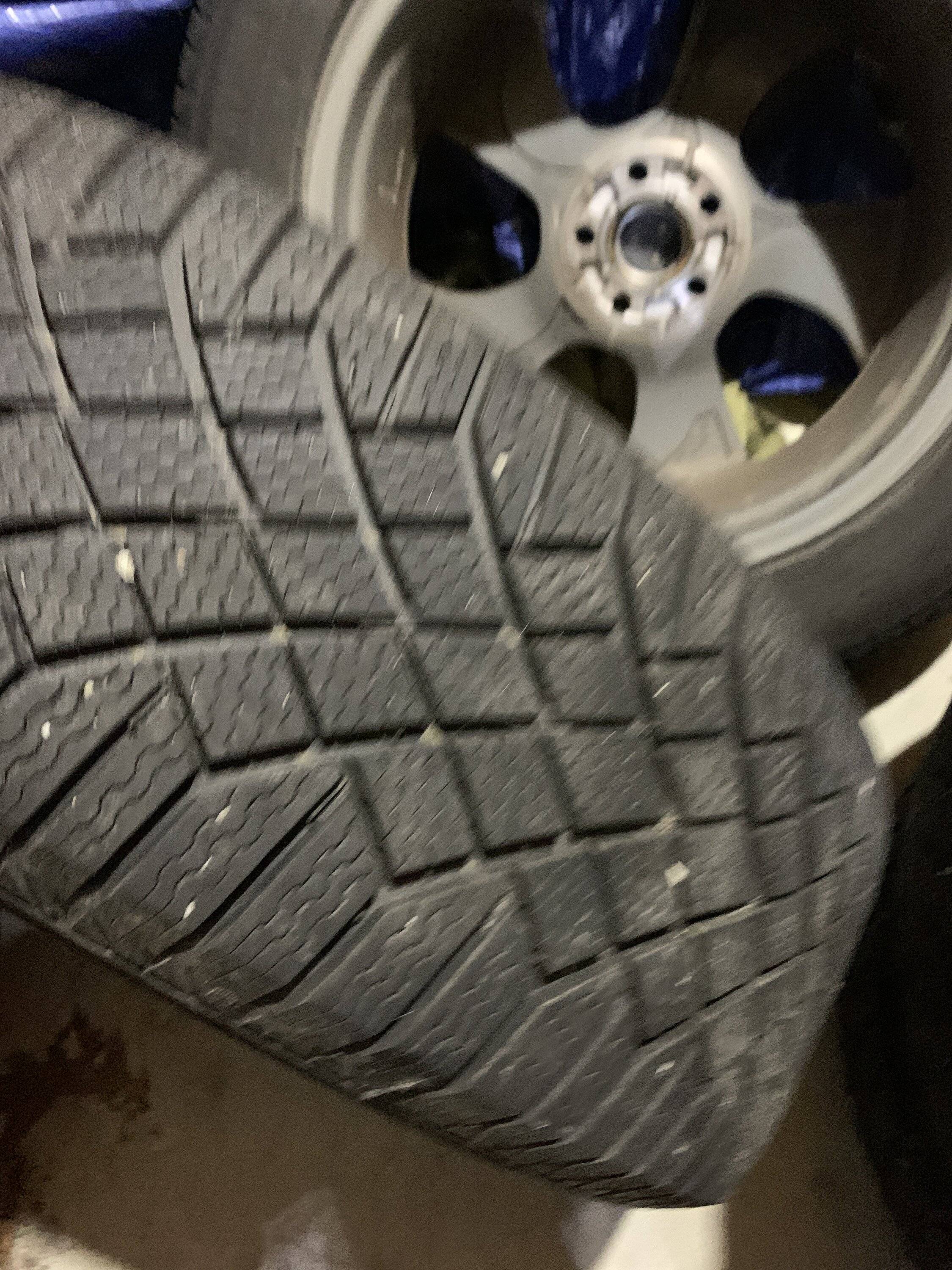 Ford Mustang Mach-E 18” Select wheels with Continental Viking Contact 7 Snows with TPMS and Lugs image