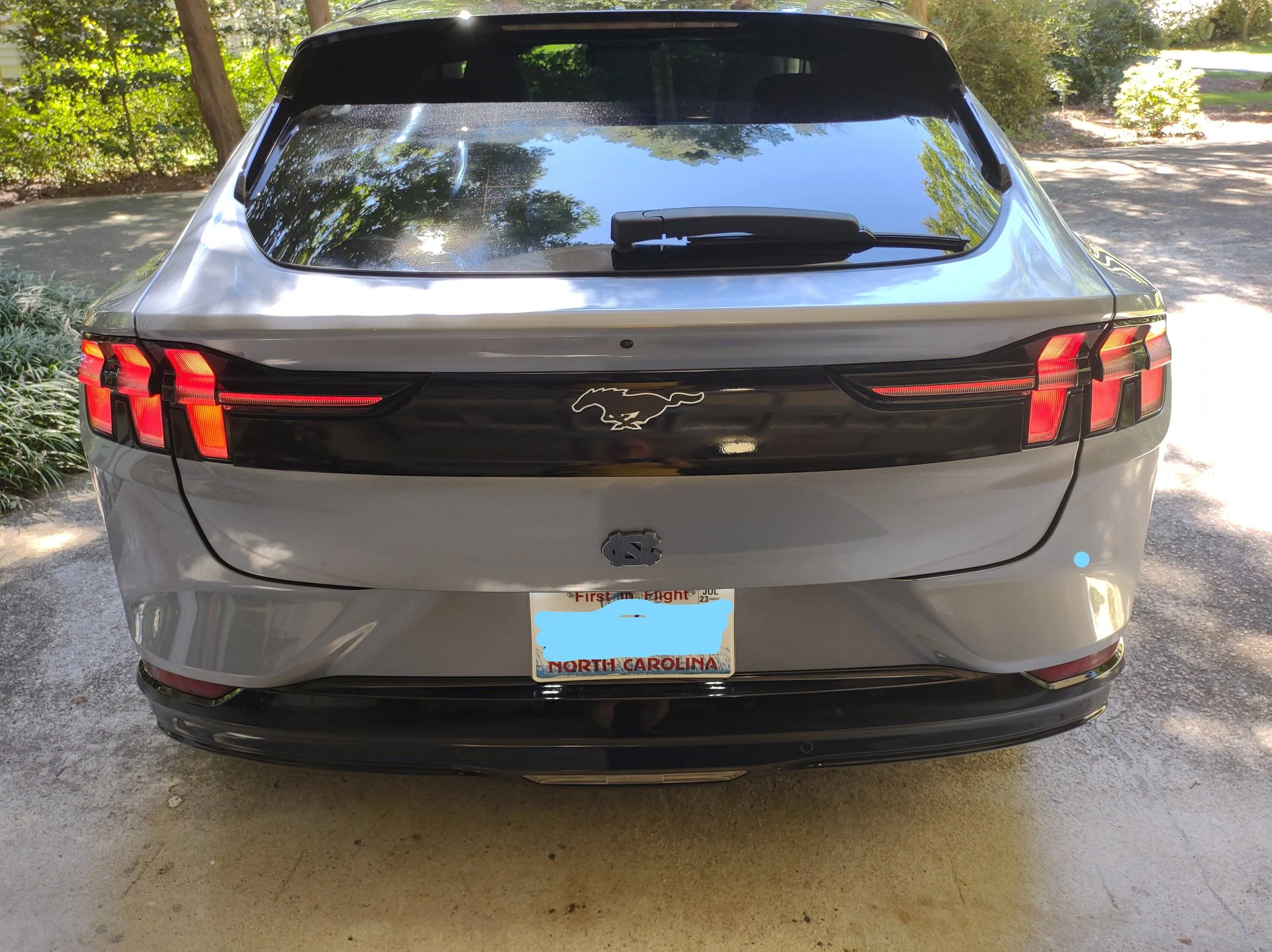 Ford Mustang Mach-E Snowspeeder gets Grille Wrap & Hatch Blackout Bar InkedIMG_20220813_123213274