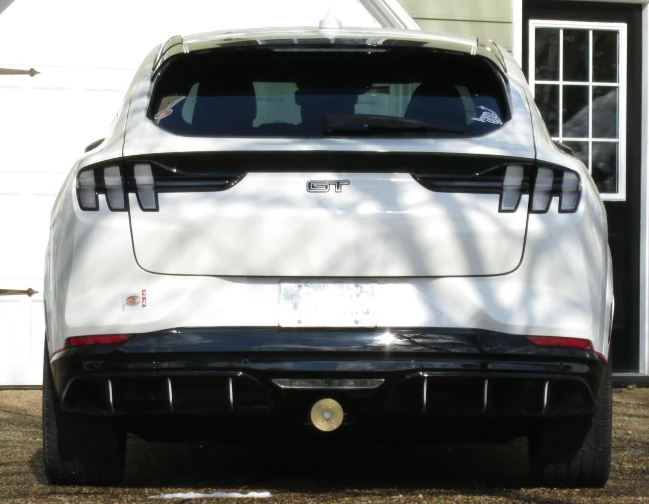 Ford Mustang Mach-E Snowspeeder gets Grille Wrap & Hatch Blackout Bar 1660500992410