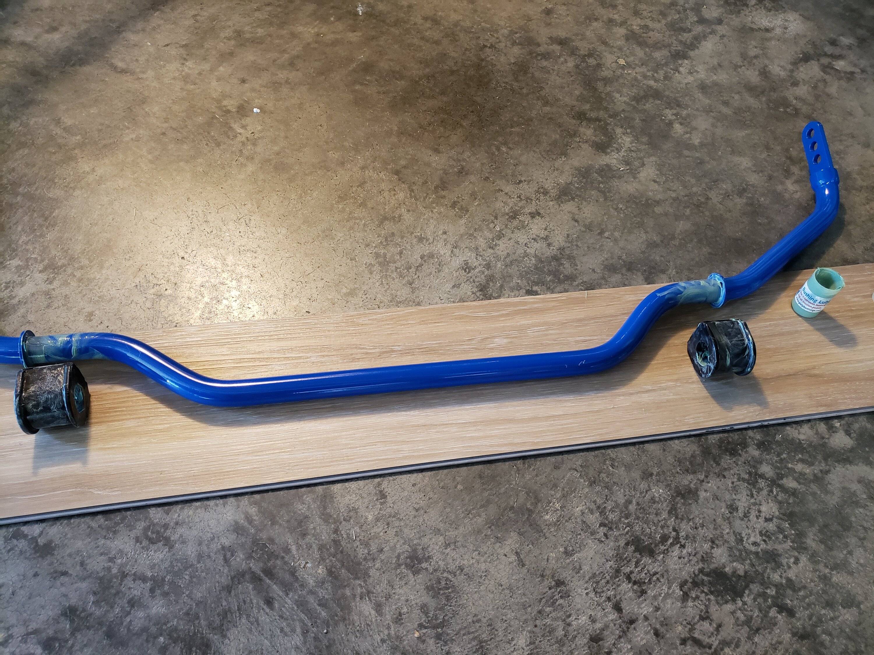Ford Mustang Mach-E Steeda Front Sway Bar! It is awesome. Transforms the car into what it should be. 52284841793_c25242b0bd_o