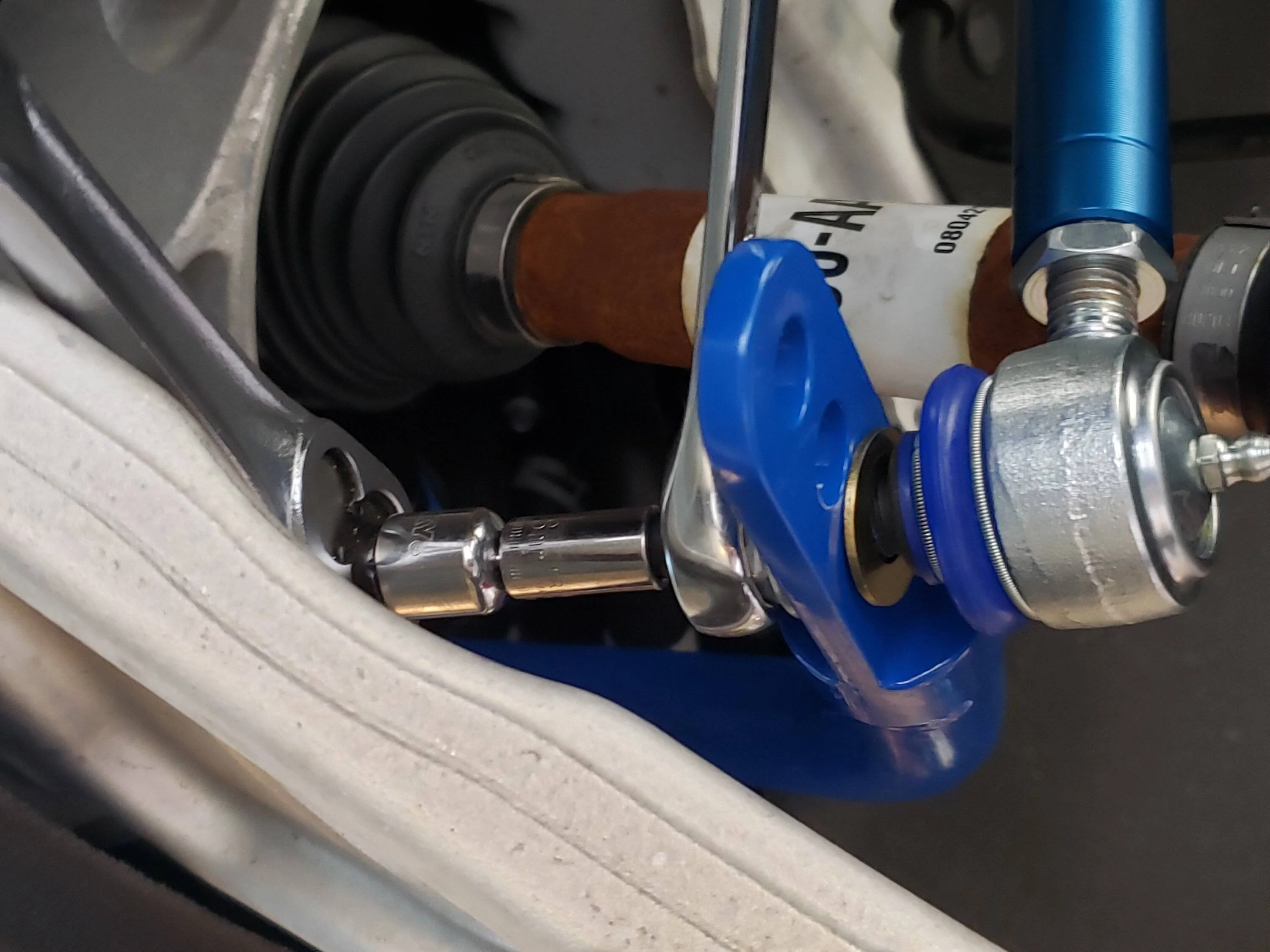 Ford Mustang Mach-E Steeda Front Sway Bar! It is awesome. Transforms the car into what it should be. 52283853177_f3fa832f69_o
