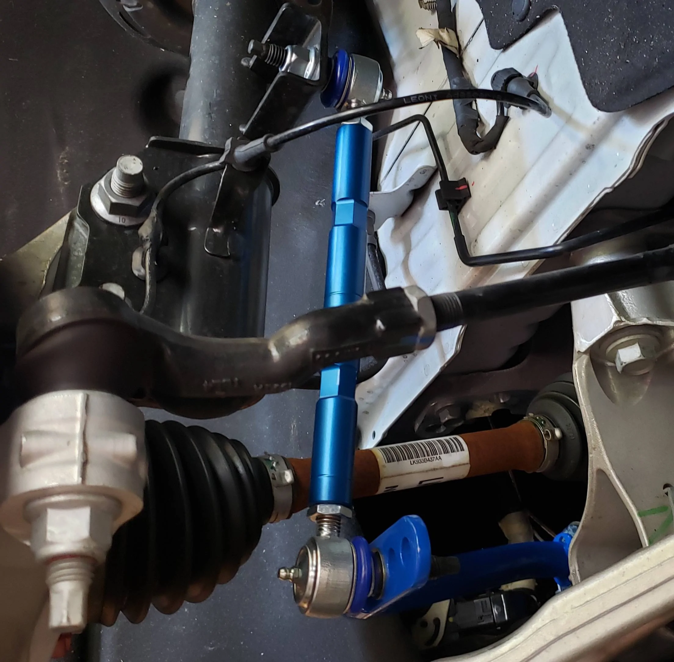 Ford Mustang Mach-E Steeda Front Sway Bar! It is awesome. Transforms the car into what it should be. 52284834041_2faa3f7b9b_o