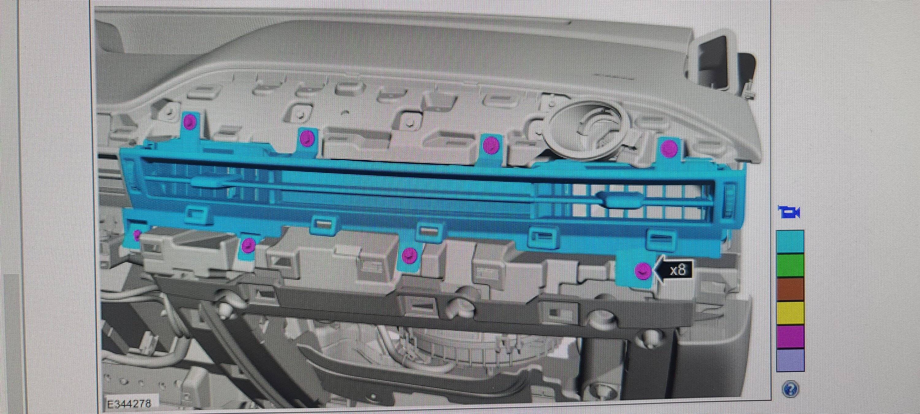 Ford Mustang Mach-E REPPLACING BROKEN passenger side A.C. vent?!?!?! 20220817_163700