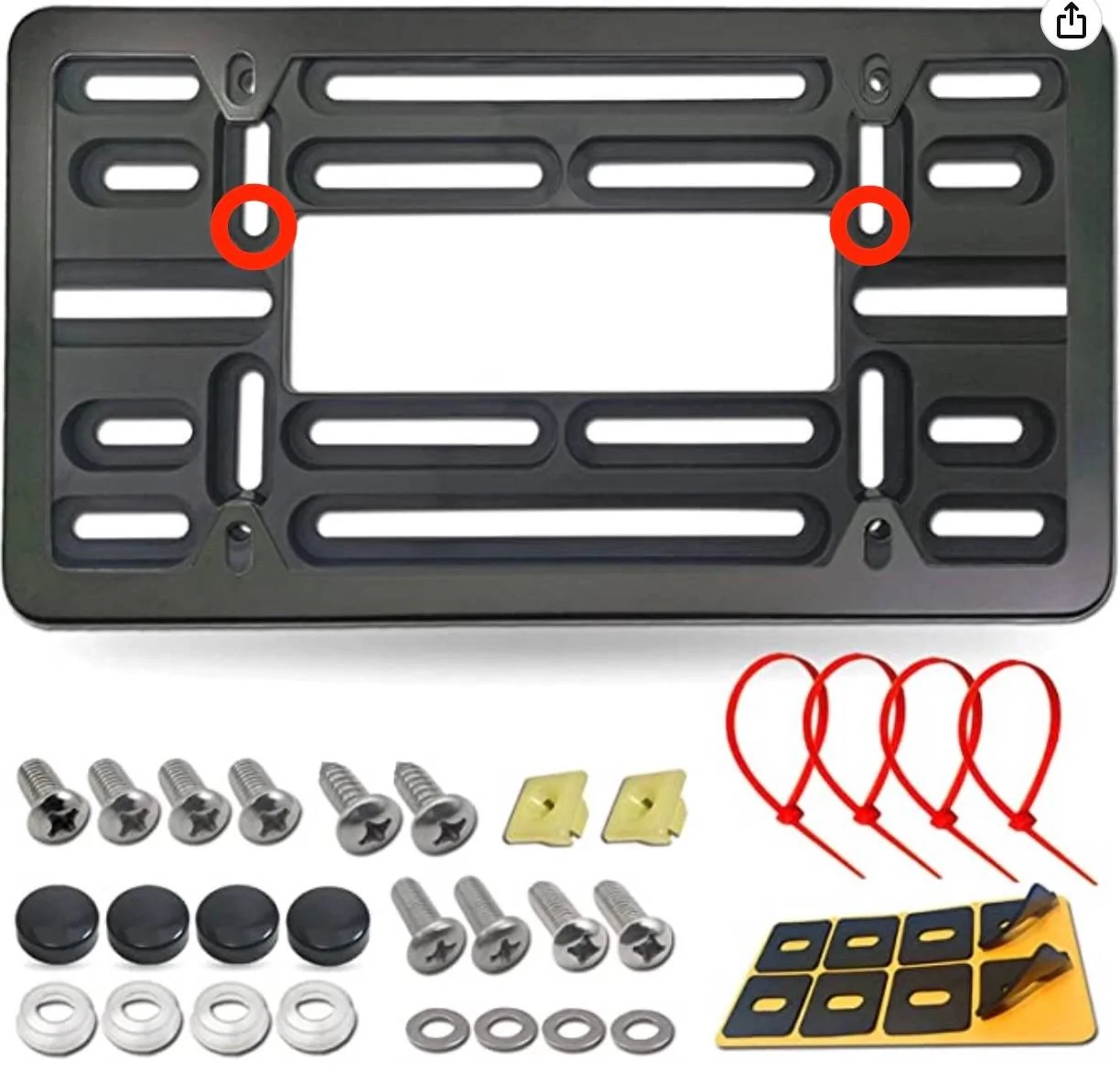 Ford Mustang Mach-E (Solved) Craigs front plate mount causing issues Screen Shot 2022-08-17 at 11.32.30 PM