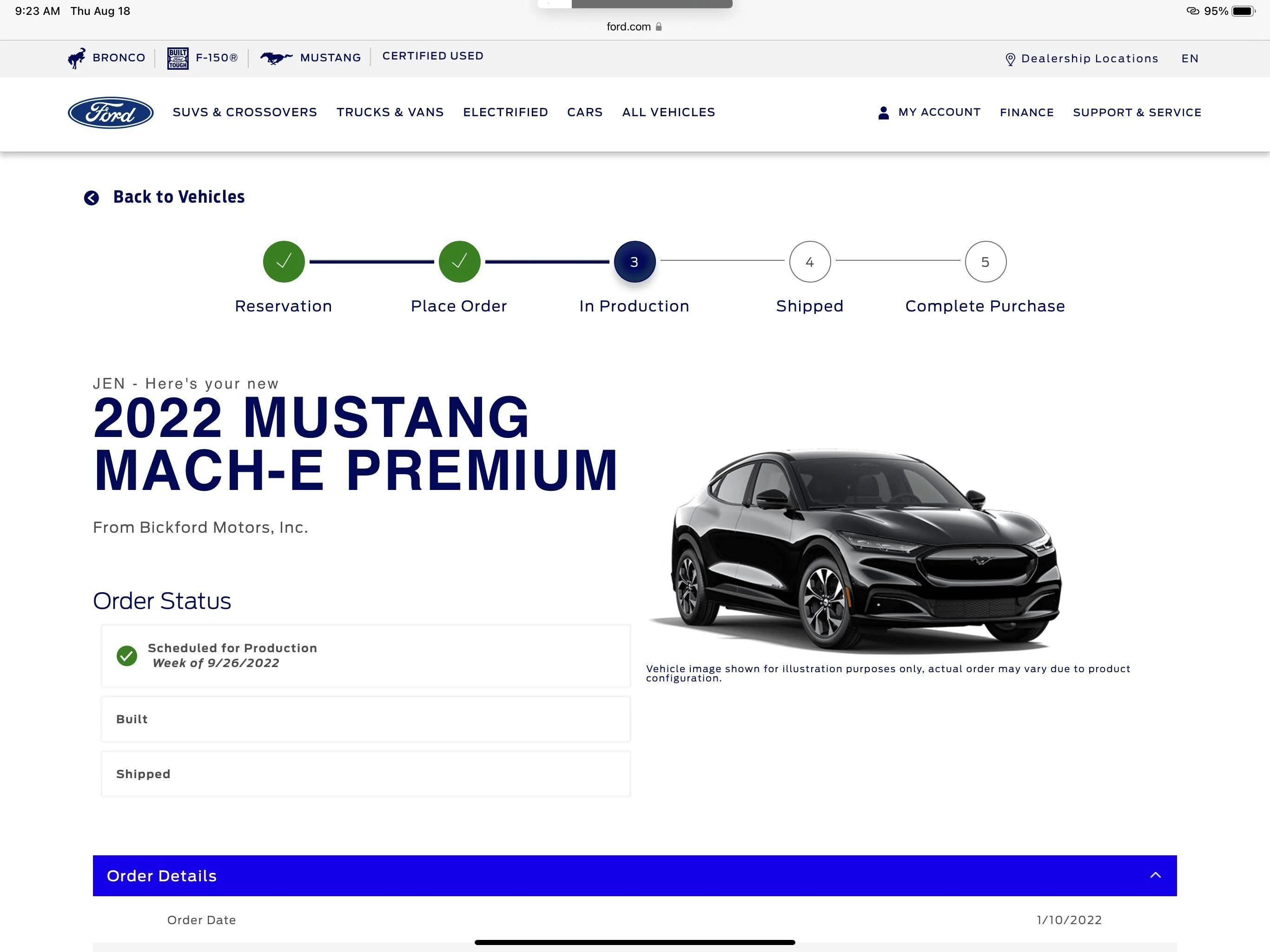 Ford Mustang Mach-E ⏰ Mach-E Scheduling Retail Orders Only Next Week (8/15) 29434466-39BA-4BBE-8309-C869B60BCC71