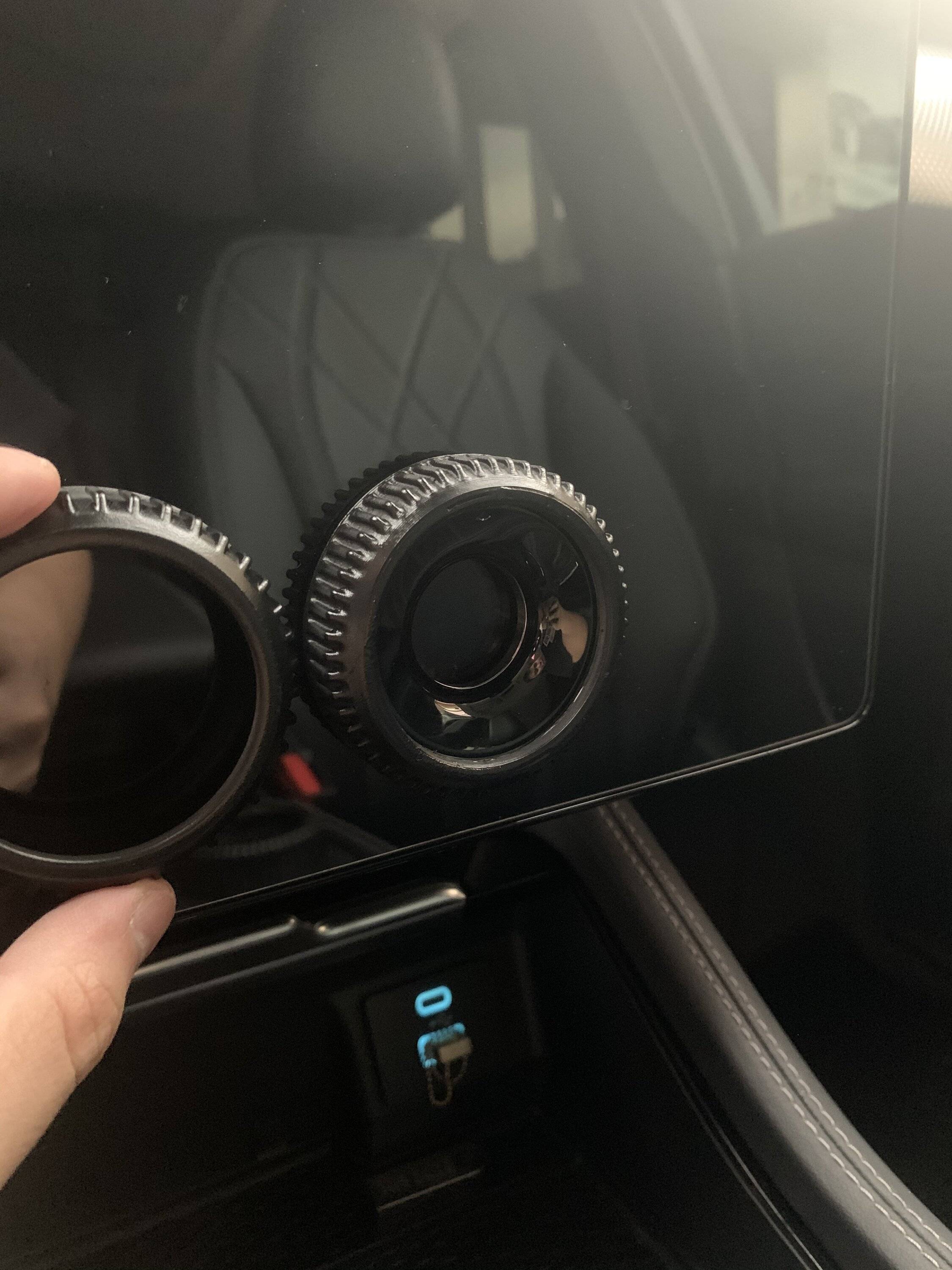 Ford Mustang Mach-E Any chance of a metal replacement (mod) for the volume knob? 3b30bec58afbe6d917b60758b9bf9cc