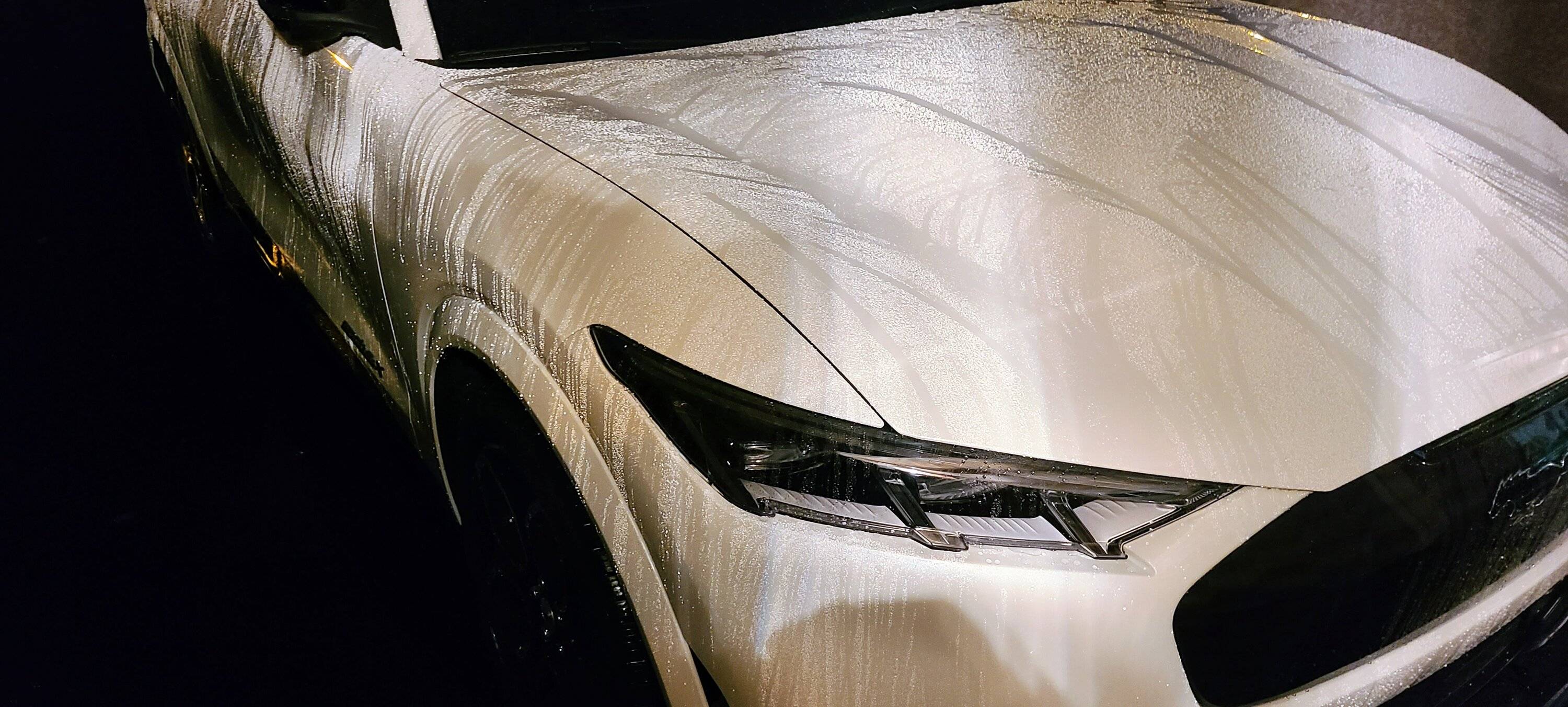 Ford Mustang Mach-E Ceramic coating and clear bra install 20220818_203758~2