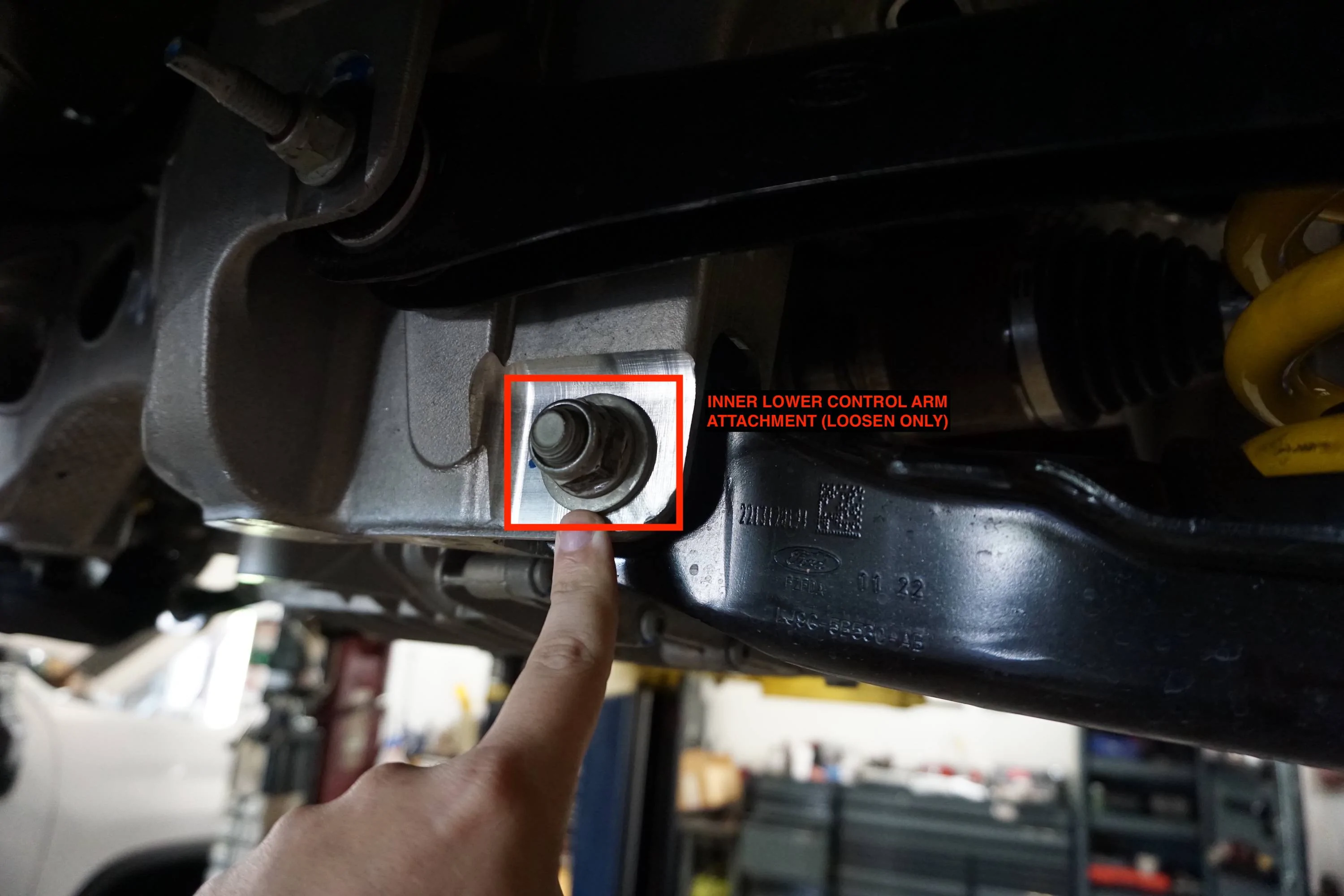 Ford Mustang Mach-E DIY How To: Remove and Replace Suspension with KW V3 Coilovers on Mach-E DSC01142