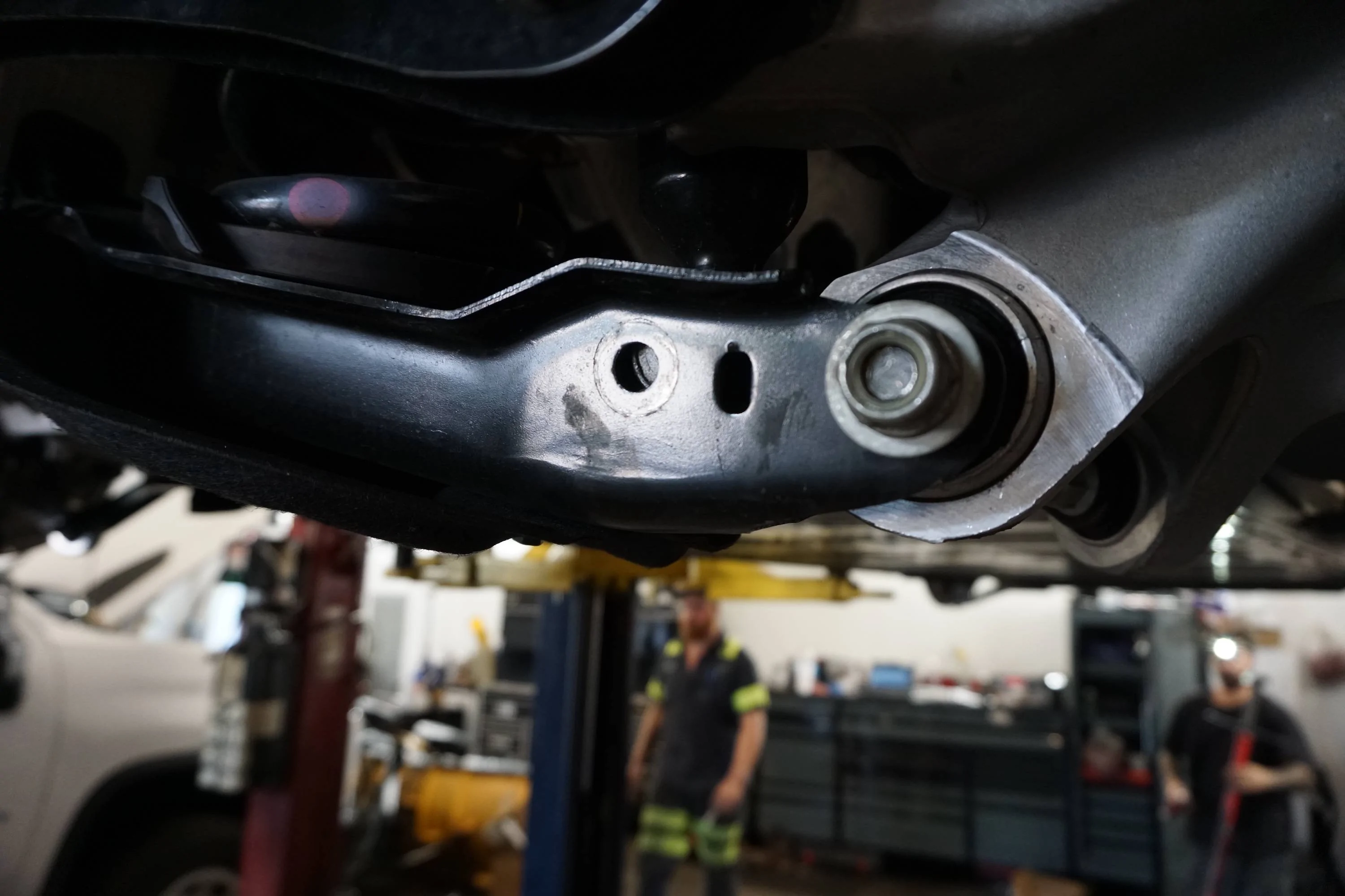 Ford Mustang Mach-E DIY How To: Remove and Replace Suspension with KW V3 Coilovers on Mach-E DSC01106