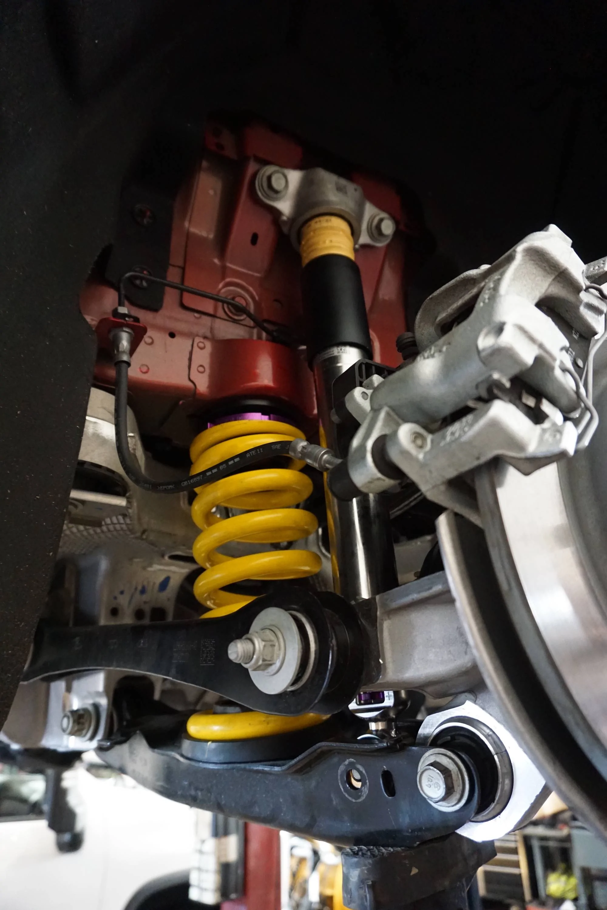 Ford Mustang Mach-E DIY How To: Remove and Replace Suspension with KW V3 Coilovers on Mach-E DSC01137