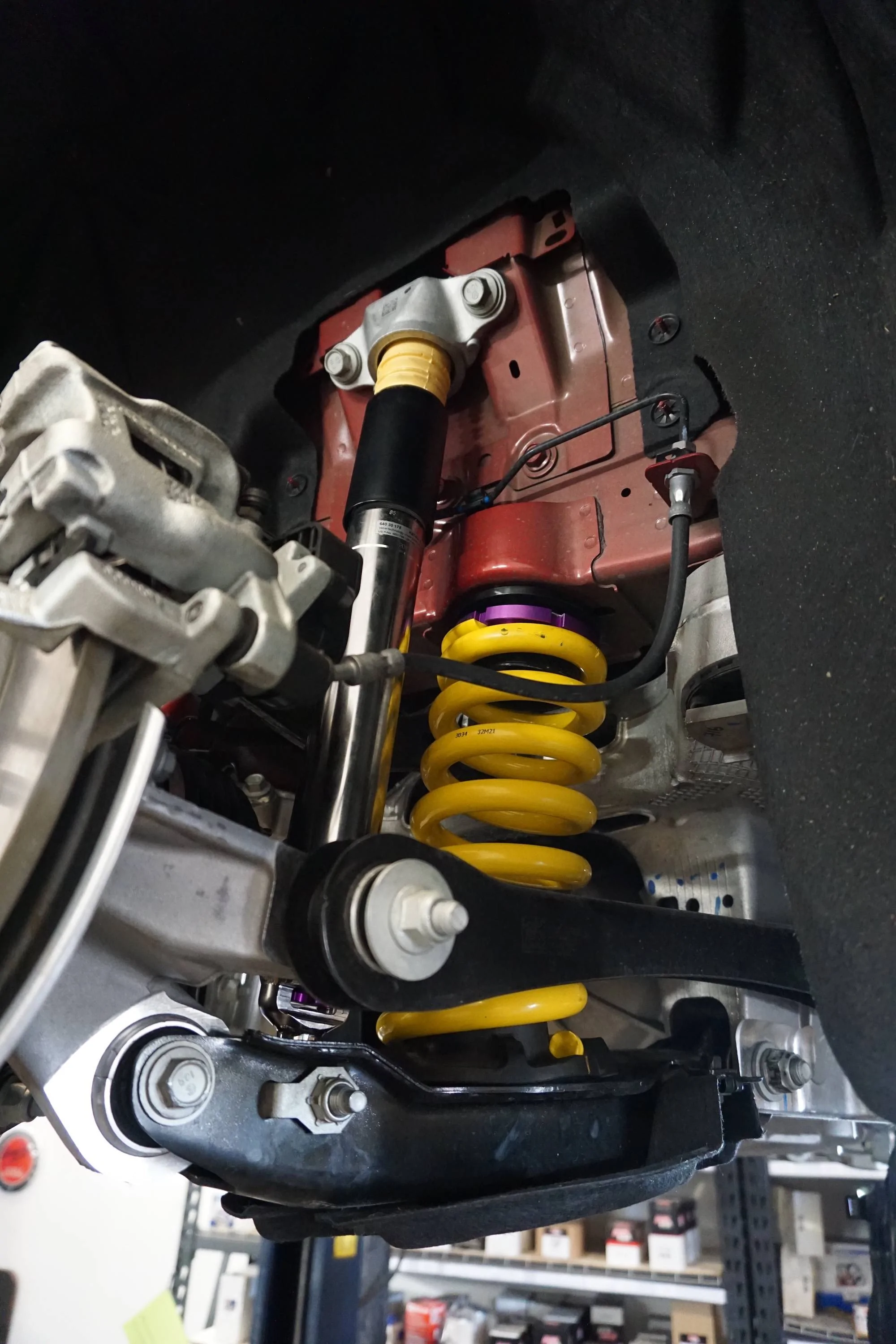 Ford Mustang Mach-E DIY How To: Remove and Replace Suspension with KW V3 Coilovers on Mach-E DSC01121