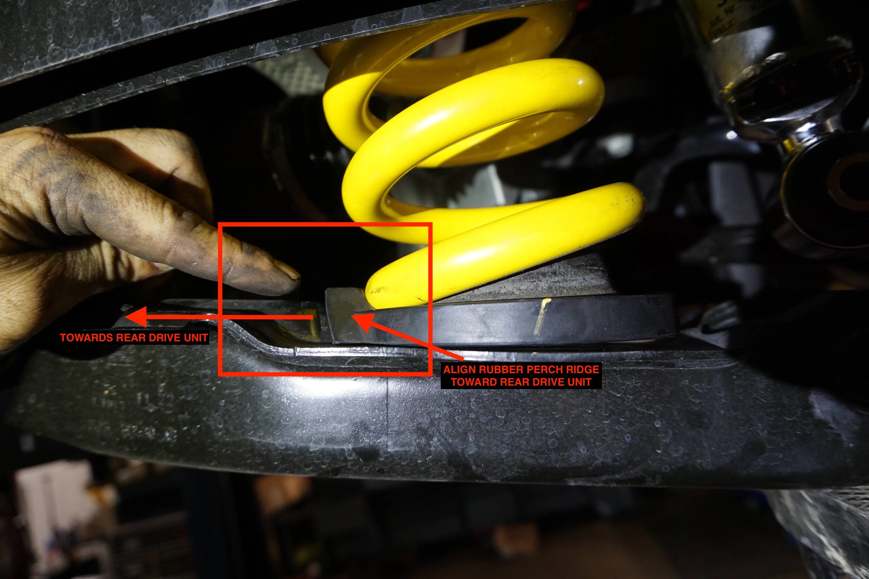 Ford Mustang Mach-E DIY How To: Remove and Replace Suspension with KW V3 Coilovers on Mach-E DSC01132
