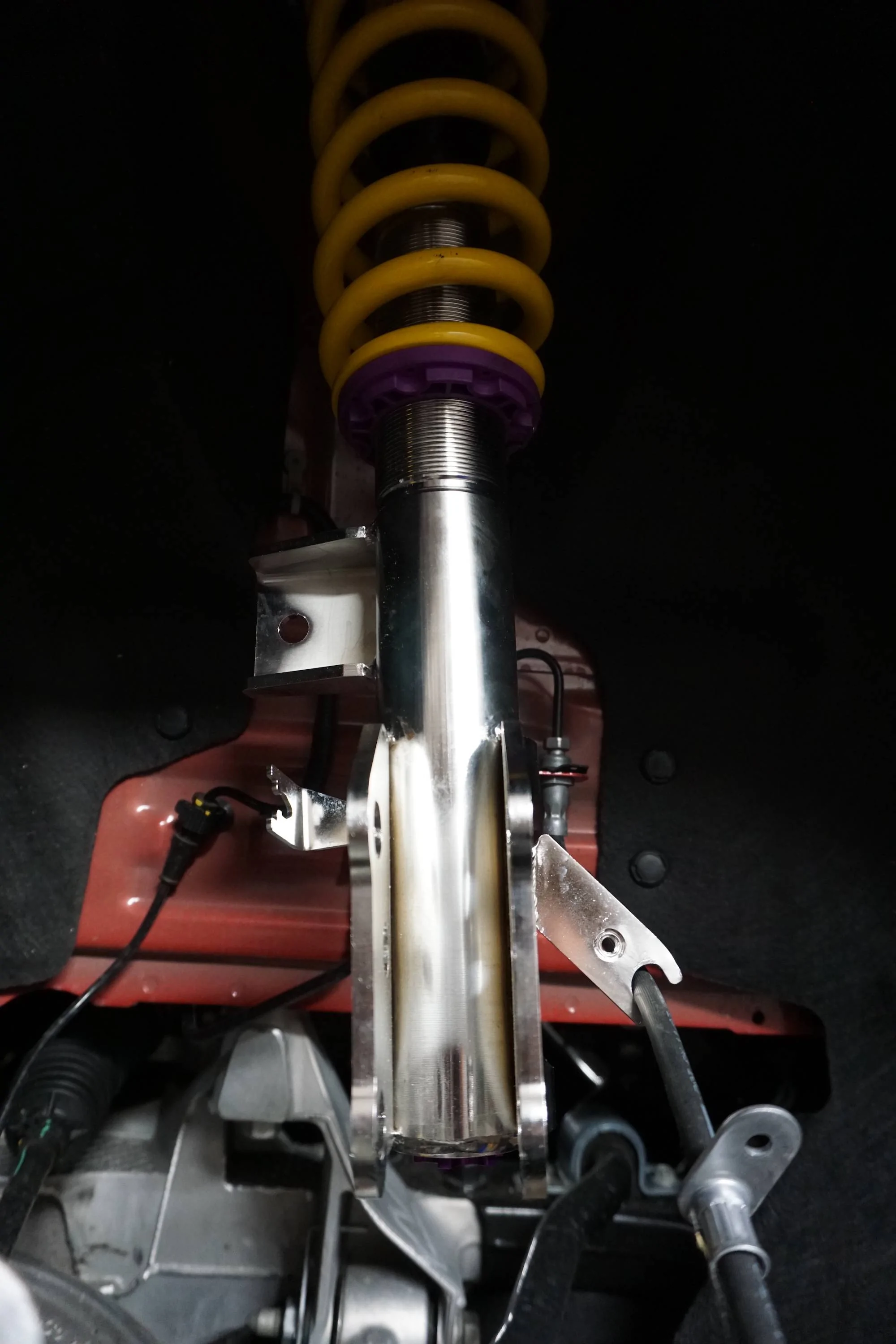 Ford Mustang Mach-E DIY How To: Remove and Replace Suspension with KW V3 Coilovers on Mach-E DSC01170