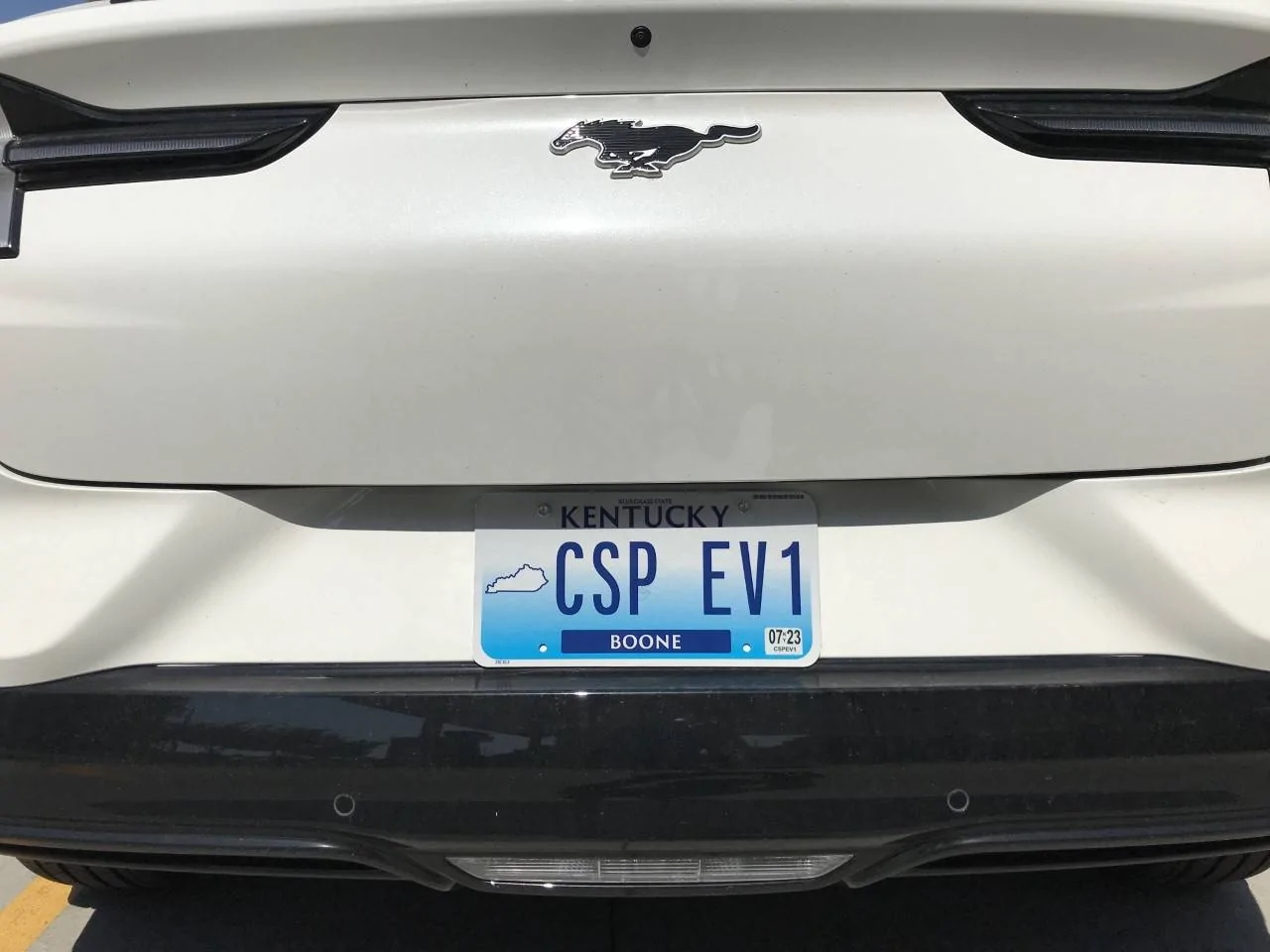 Ford Mustang Mach-E 10 weeks on the job ev1 plat