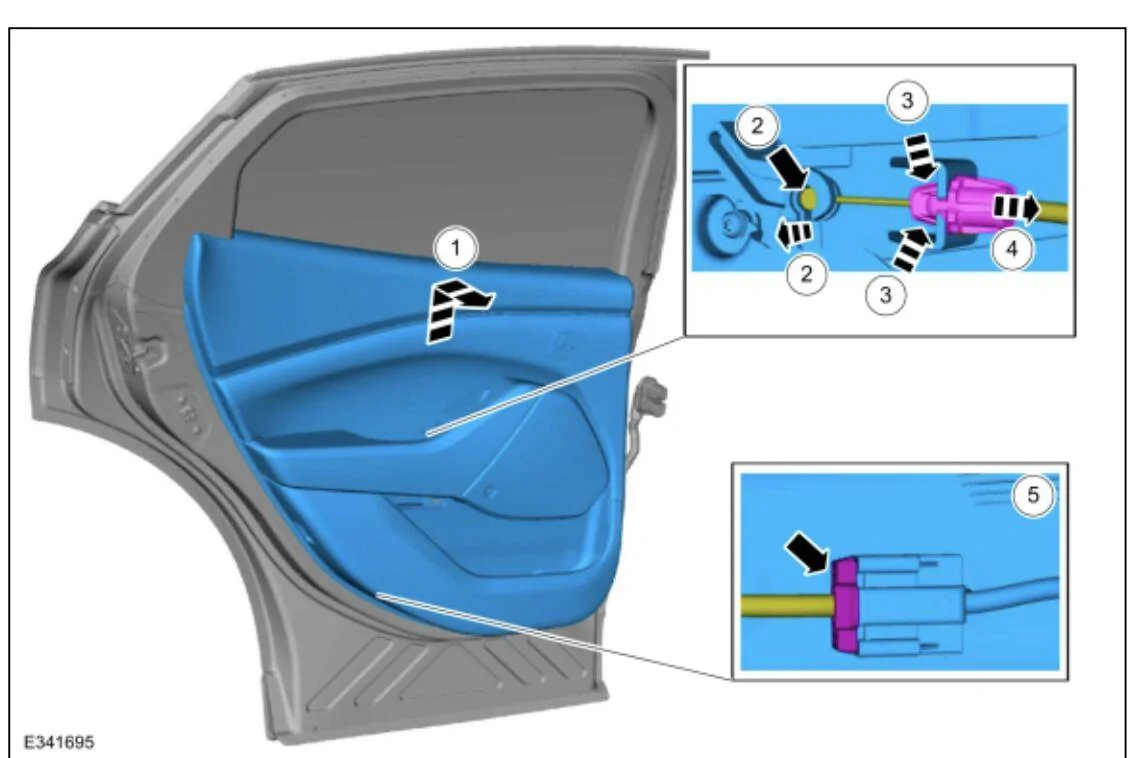 Ford Mustang Mach-E Back Doors Won't Open from Inside Screen Shot 2022-08-24 at 2.59.30 PM