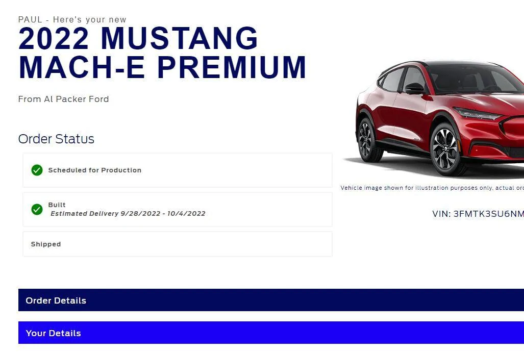 Ford Mustang Mach-E 8/22/22 build week gang thread MME Sni