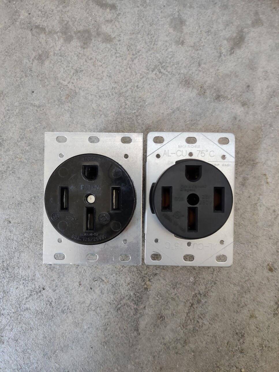 Ford Mustang Mach-E Burned out wall receptacle and plug. ugh (JuiceBox 40) 1661378172326