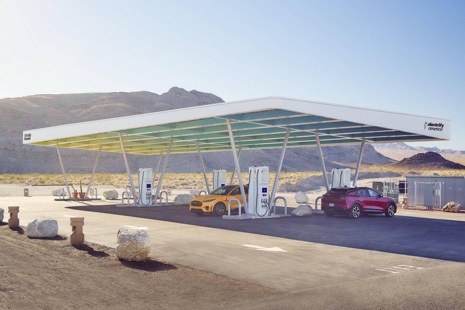 Ford Mustang Mach-E Ford EV Charging Partner Electrify America Outlines New Quality Pledge 1661430742602
