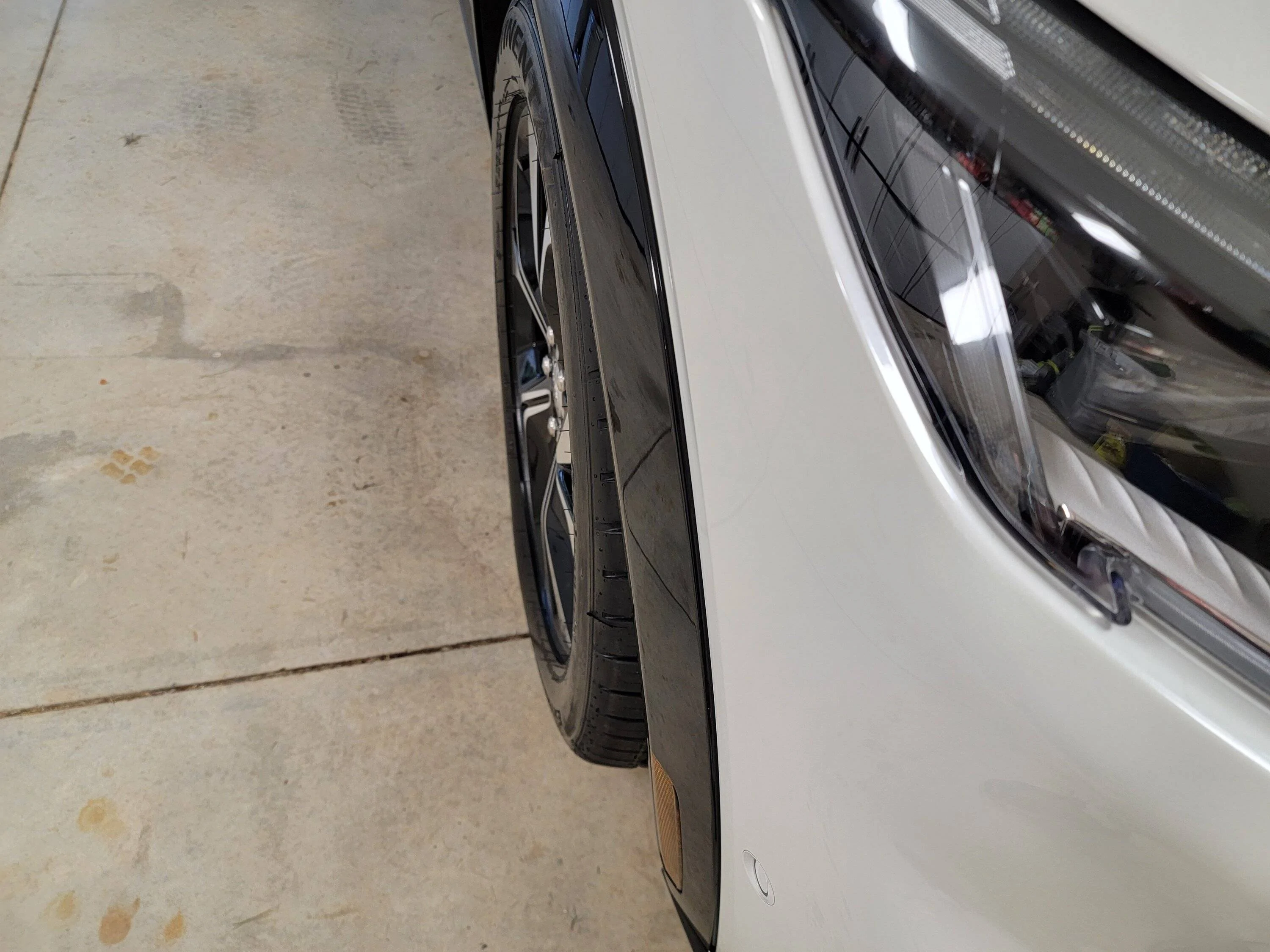 Ford Mustang Mach-E Continental DWS 06 Plus 245/50/19 installed and performance results 20220825_082905