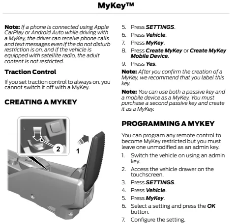 Ford Mustang Mach-E New customer satisfaction program:  22B10 - second key fob 1661525489892