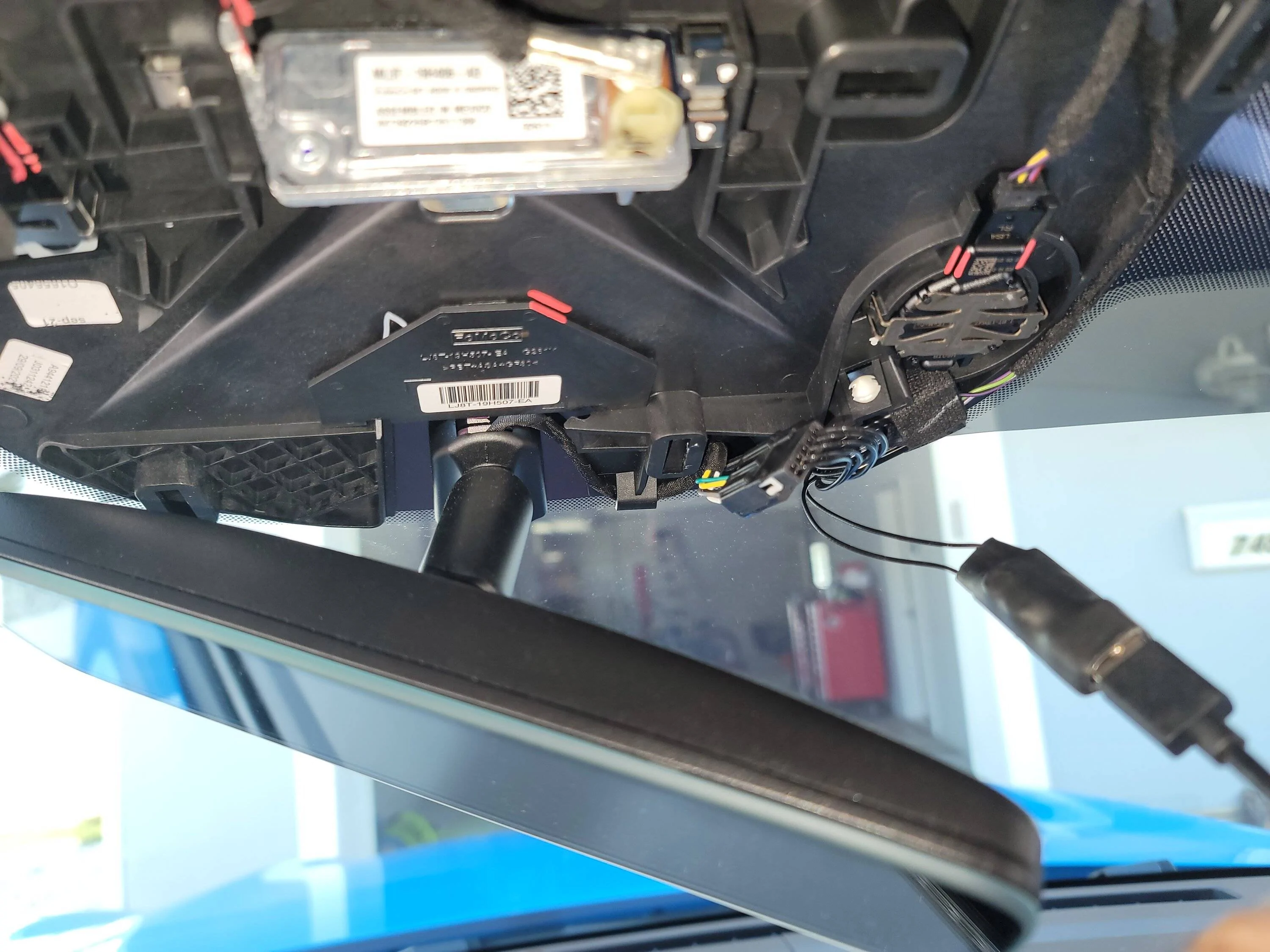Ford Mustang Mach-E Help me pick a dash cam 20220825_144148