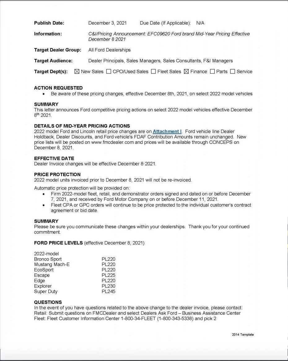 Ford Mustang Mach-E Help! Dealer says they didn't get Price Protection rebate from Ford 6F2385B8-5D65-4BBE-AC0F-3EF16E63738B