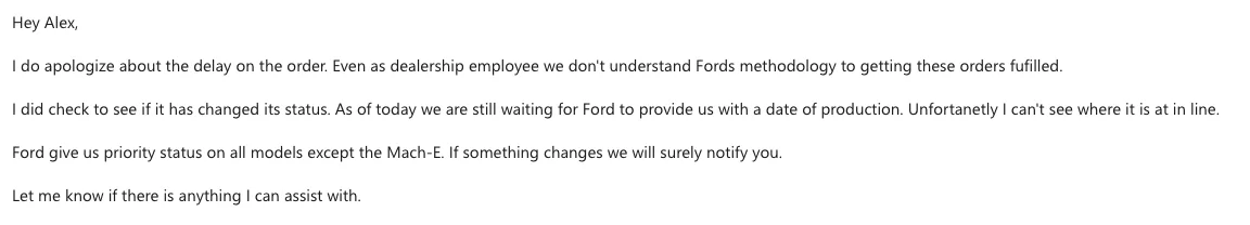 Ford Mustang Mach-E What happens to 2022 orders? Especially select with comf/tech package Screen Shot 2022-08-29 at 12.40.19 PM