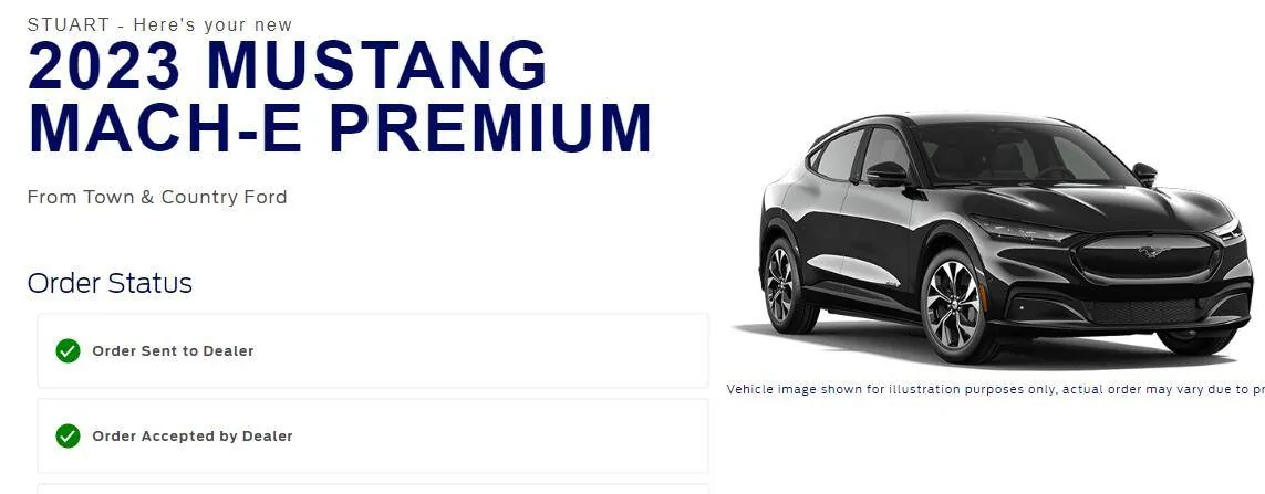 Ford Mustang Mach-E Who ordered a 2023 today?  Post up some pics/share what you ordered! 1661877052790