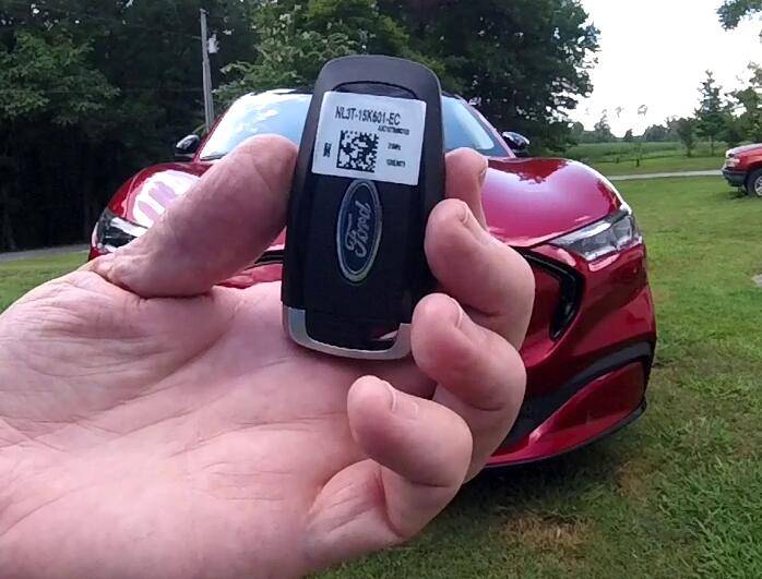 Ford Mustang Mach-E DIY: Key Fob with Frunk Button ! Lightning_Fob_Live