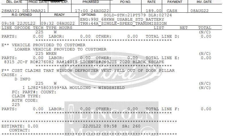 Ford Mustang Mach-E POWERTRAIN MALFUNCTION / REDUCED / HIGH-VOLTAGE BATTERY WARNING 1662057271662
