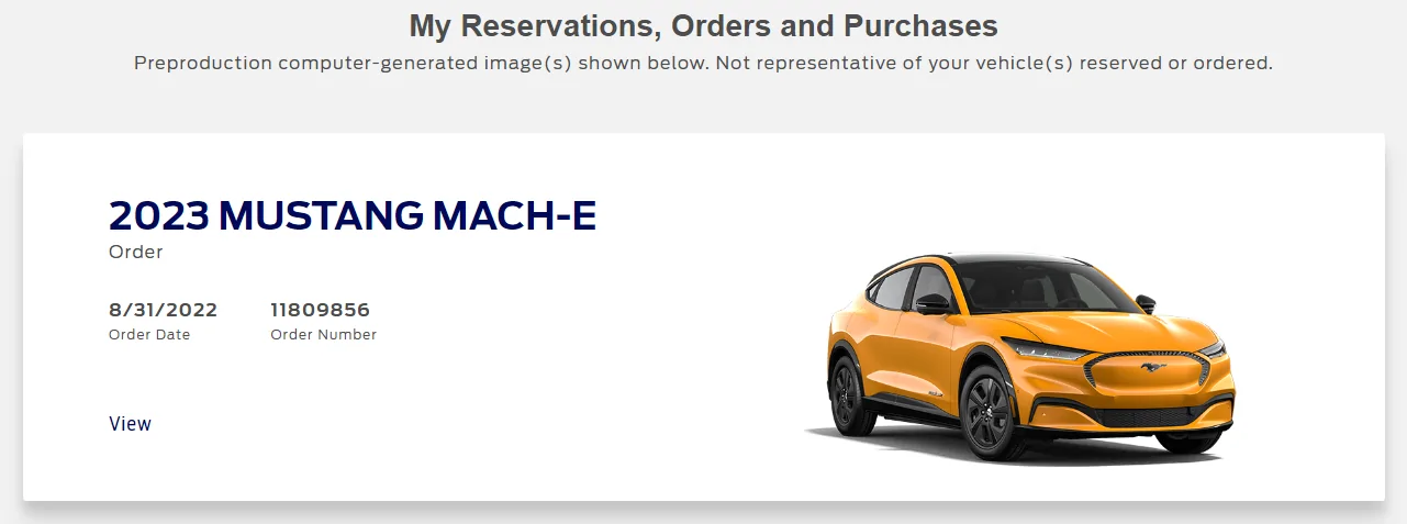 Ford Mustang Mach-E Who ordered a 2023 today?  Post up some pics/share what you ordered! 1662124486522