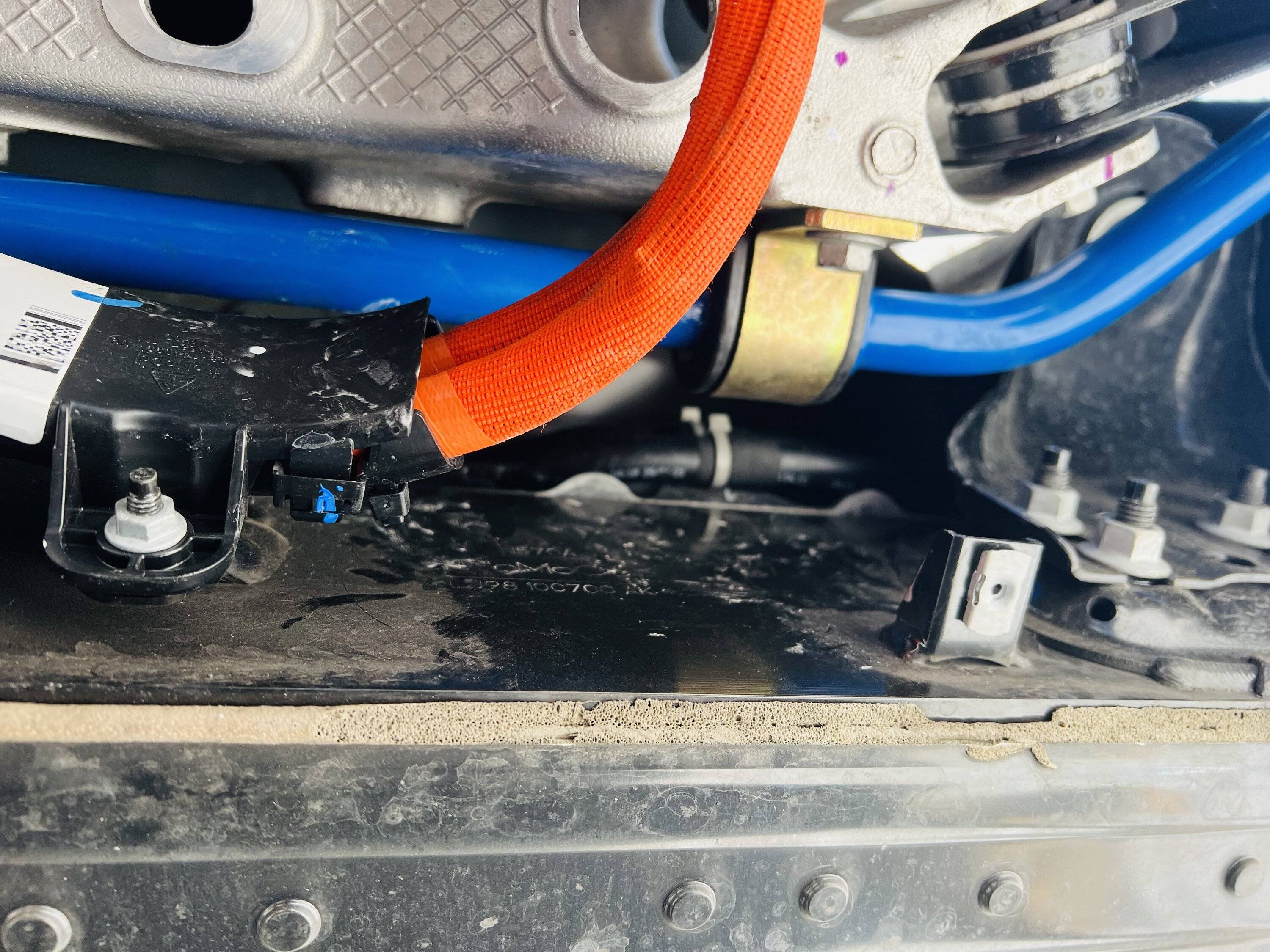 Ford Mustang Mach-E Steeda Front Sway Bar! It is awesome. Transforms the car into what it should be. C9ECC330-3B02-44E8-B996-3A48BB802D61