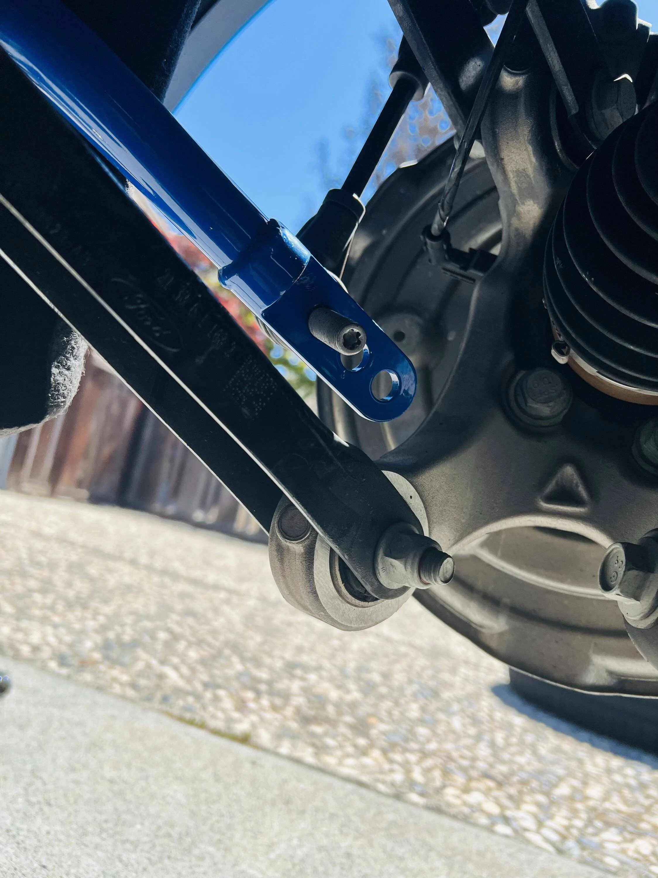 Ford Mustang Mach-E Steeda Front Sway Bar! It is awesome. Transforms the car into what it should be. 0B62A57C-619A-4B06-8E47-14F786AC9DE1
