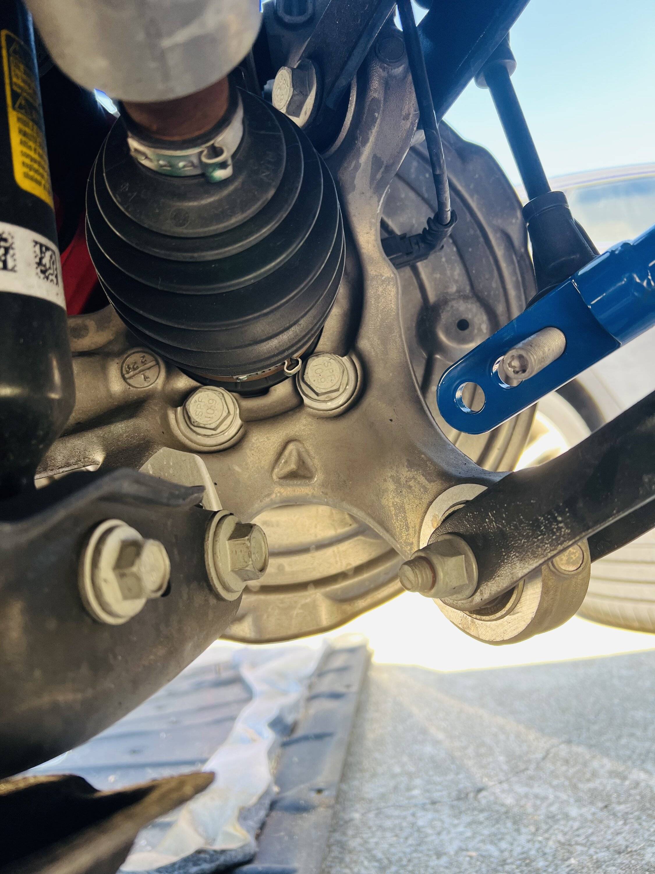 Ford Mustang Mach-E Steeda Front Sway Bar! It is awesome. Transforms the car into what it should be. 682A16A4-43C8-4B23-A63F-17DAE94CA698