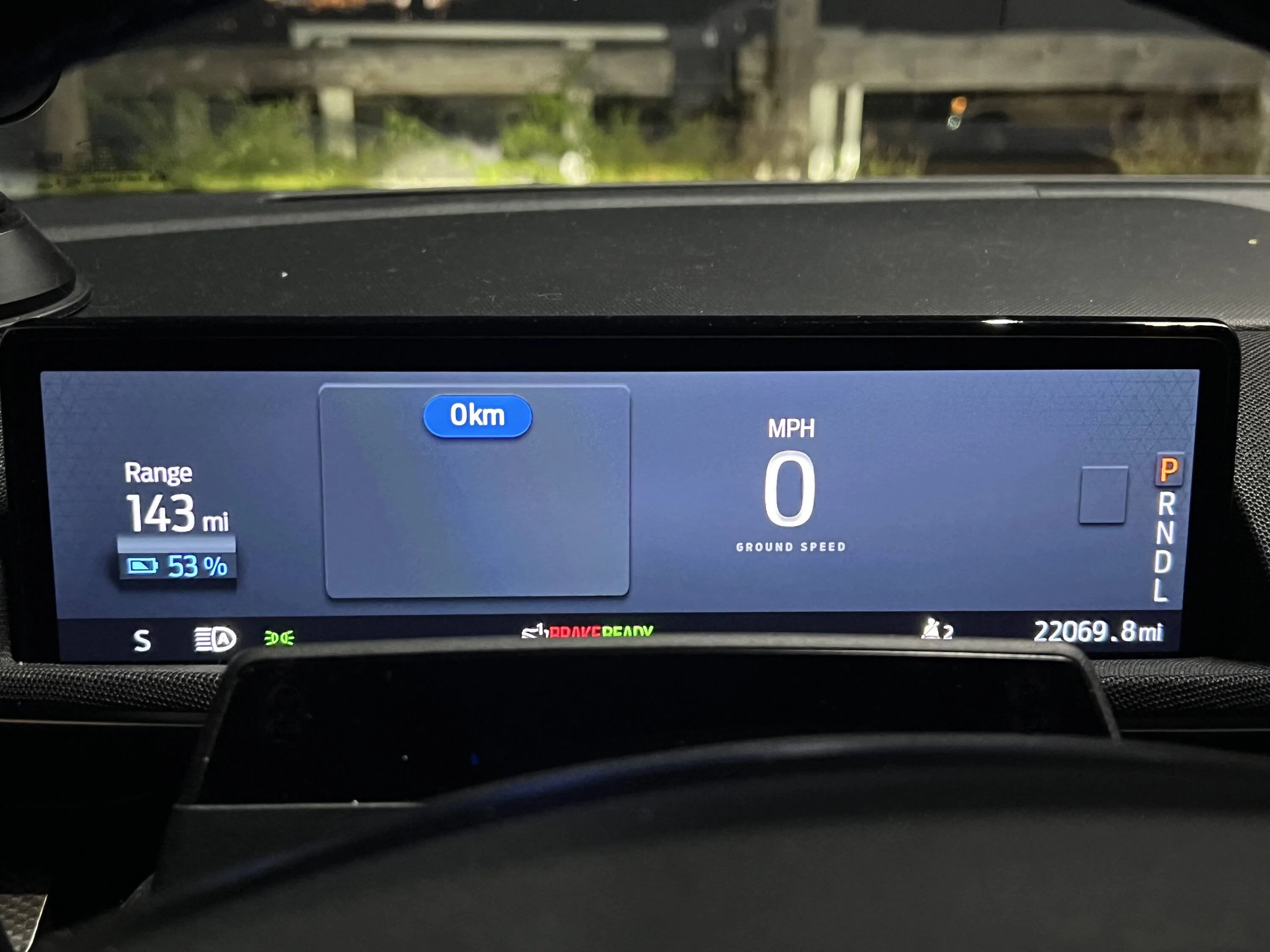 Ford Mustang Mach-E Instrument cluster bug IMG_1030