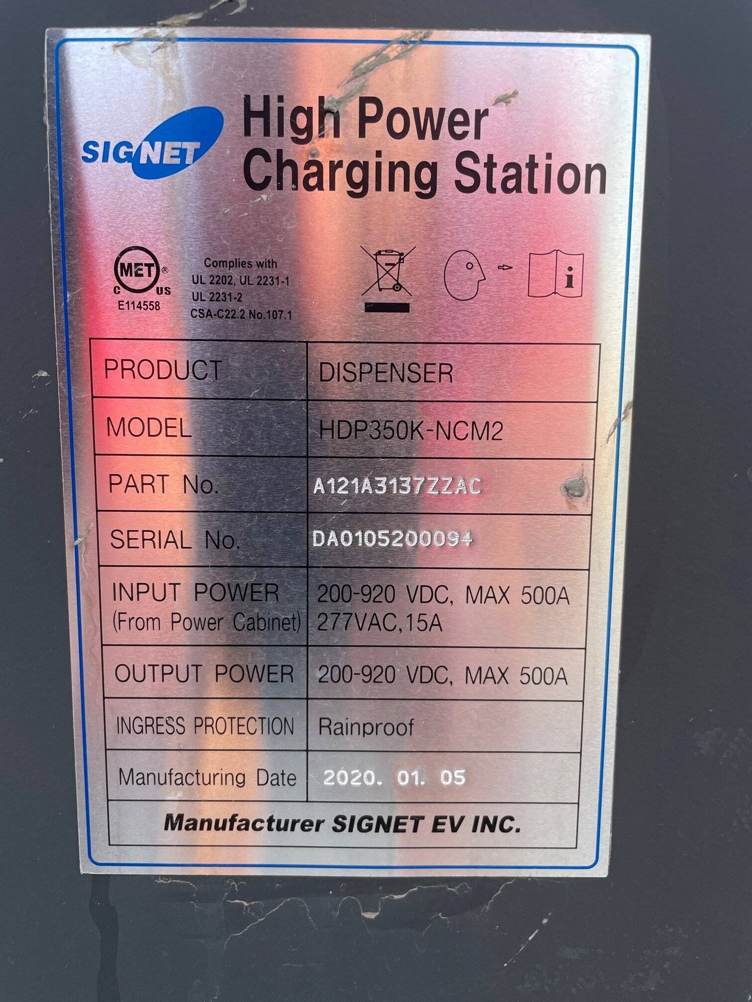 Ford Mustang Mach-E Just Did My First DCFC at EA - 2 Questions Signet350KW