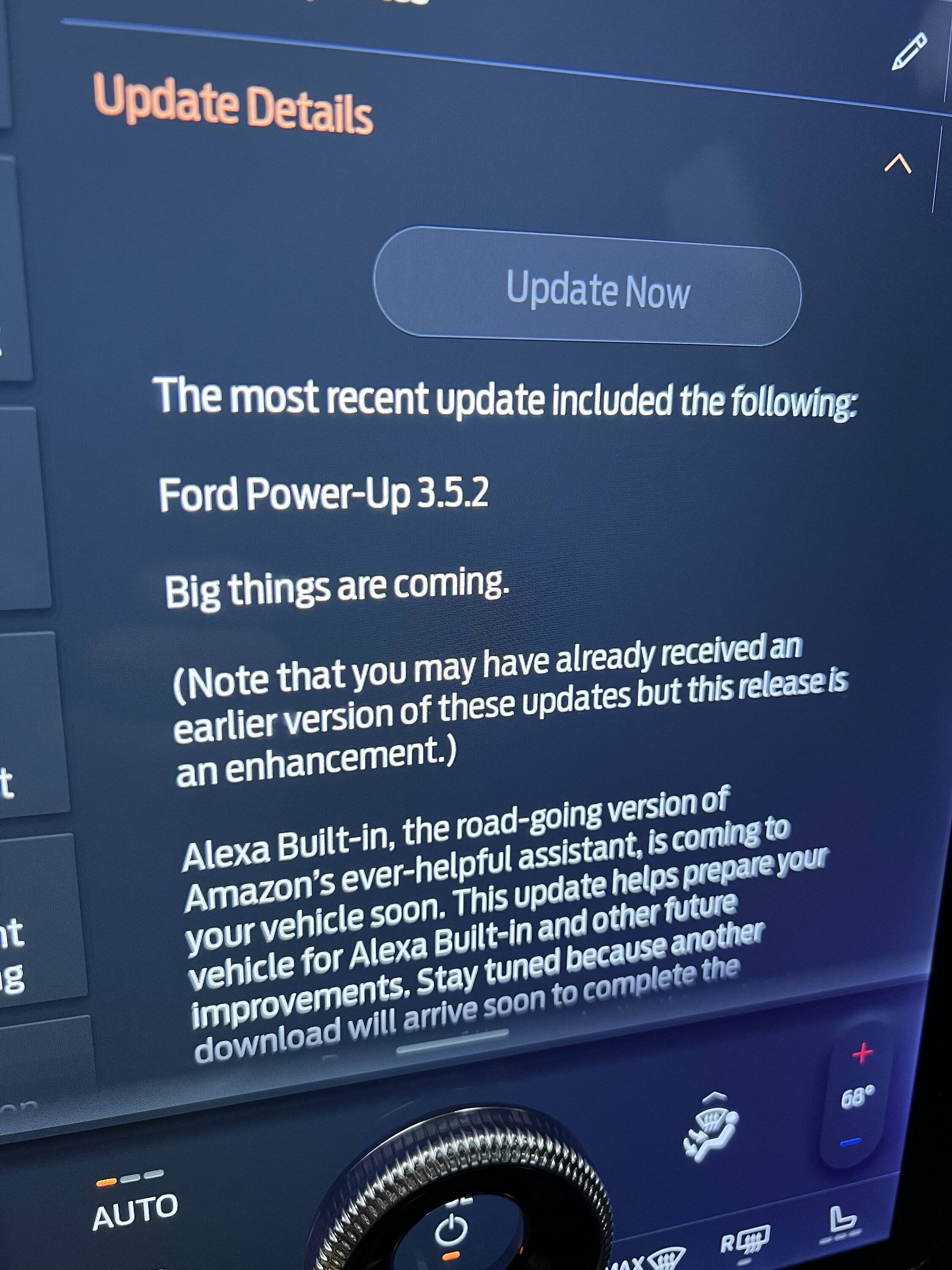 Ford Mustang Mach-E Power-Up 3.5.2 Software Update Installed 1E11577C-643A-40BA-8B65-78F4763EBEB6