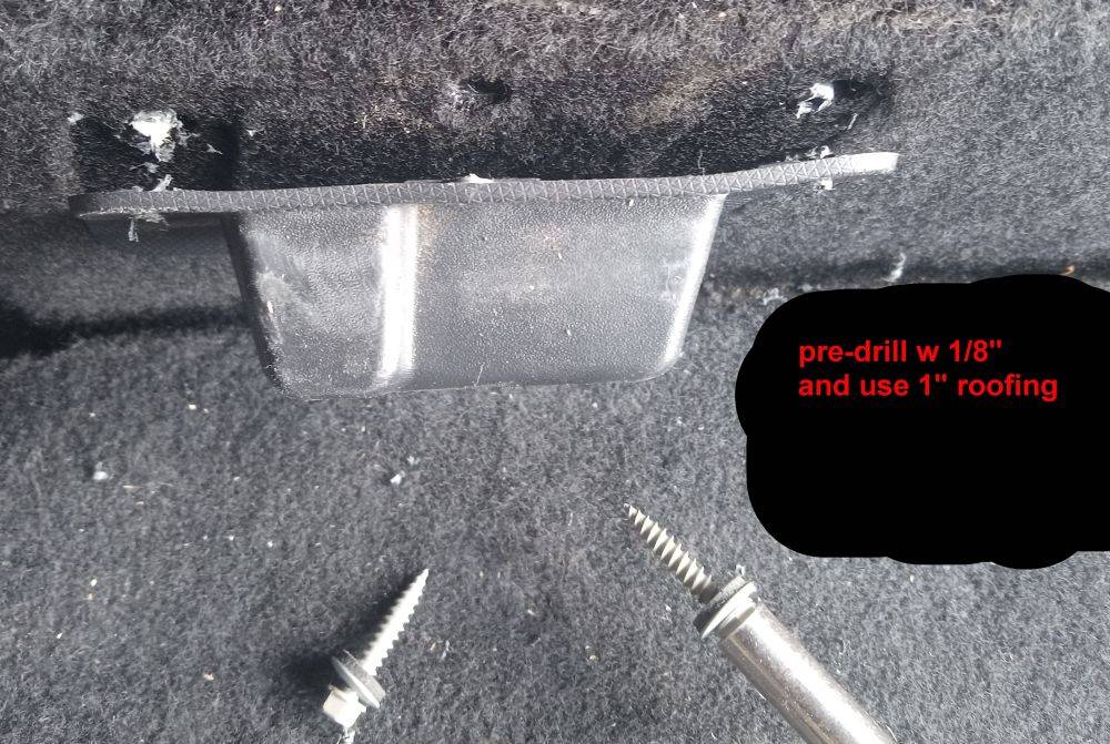Ford Mustang Mach-E I can't believe the repair costs. Watch weight in the rear. 01 drill w .125 bit