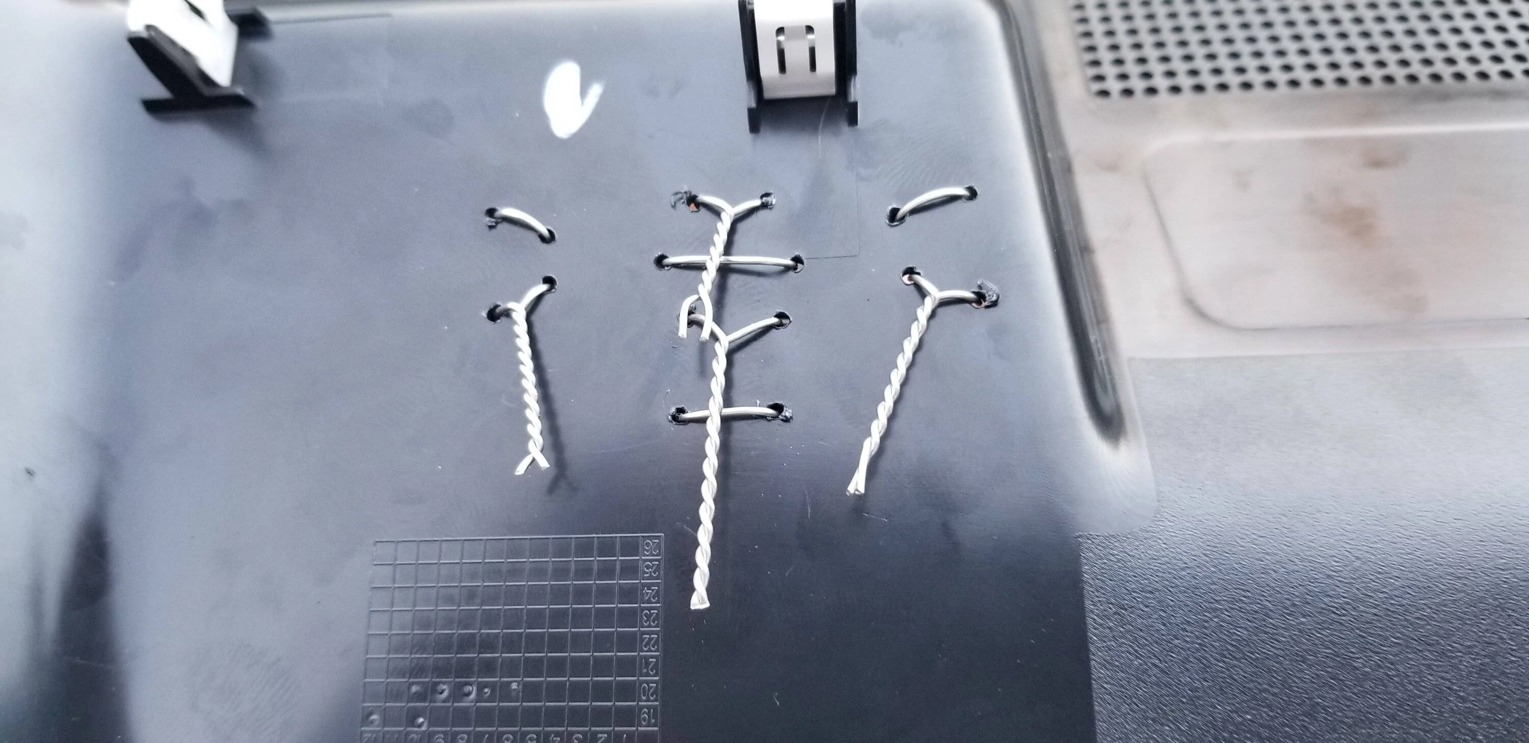 Ford Mustang Mach-E Radar Detector Mounting - trying to come up with a solution. Radar mount 3