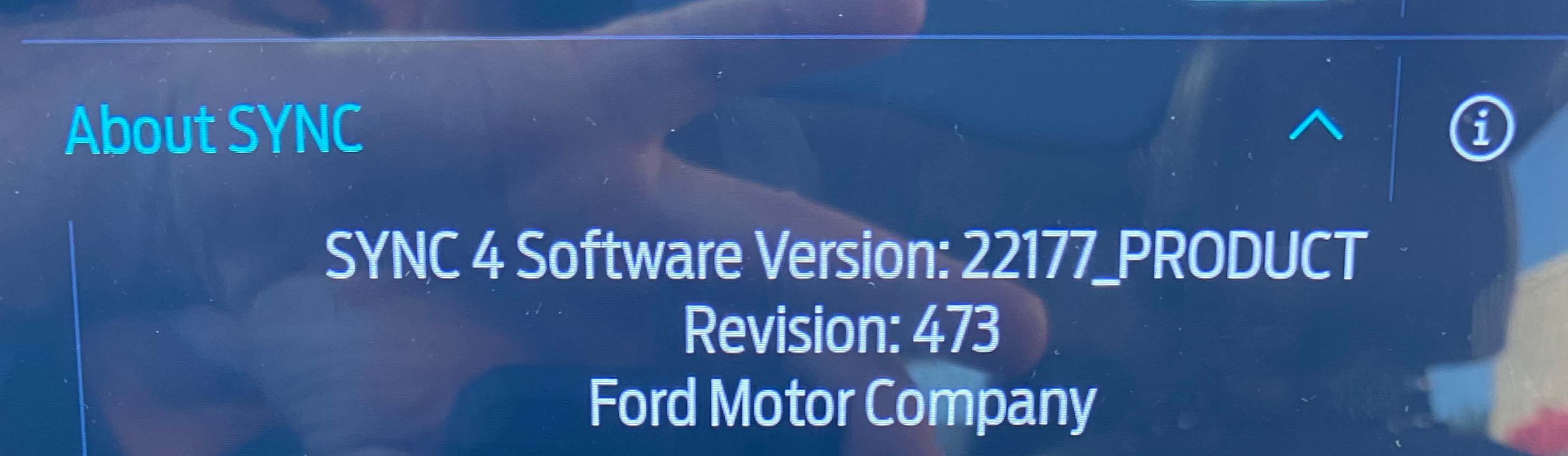 Ford Mustang Mach-E OTA 22-PU0706-SCH-POPA Sync4 22177.473