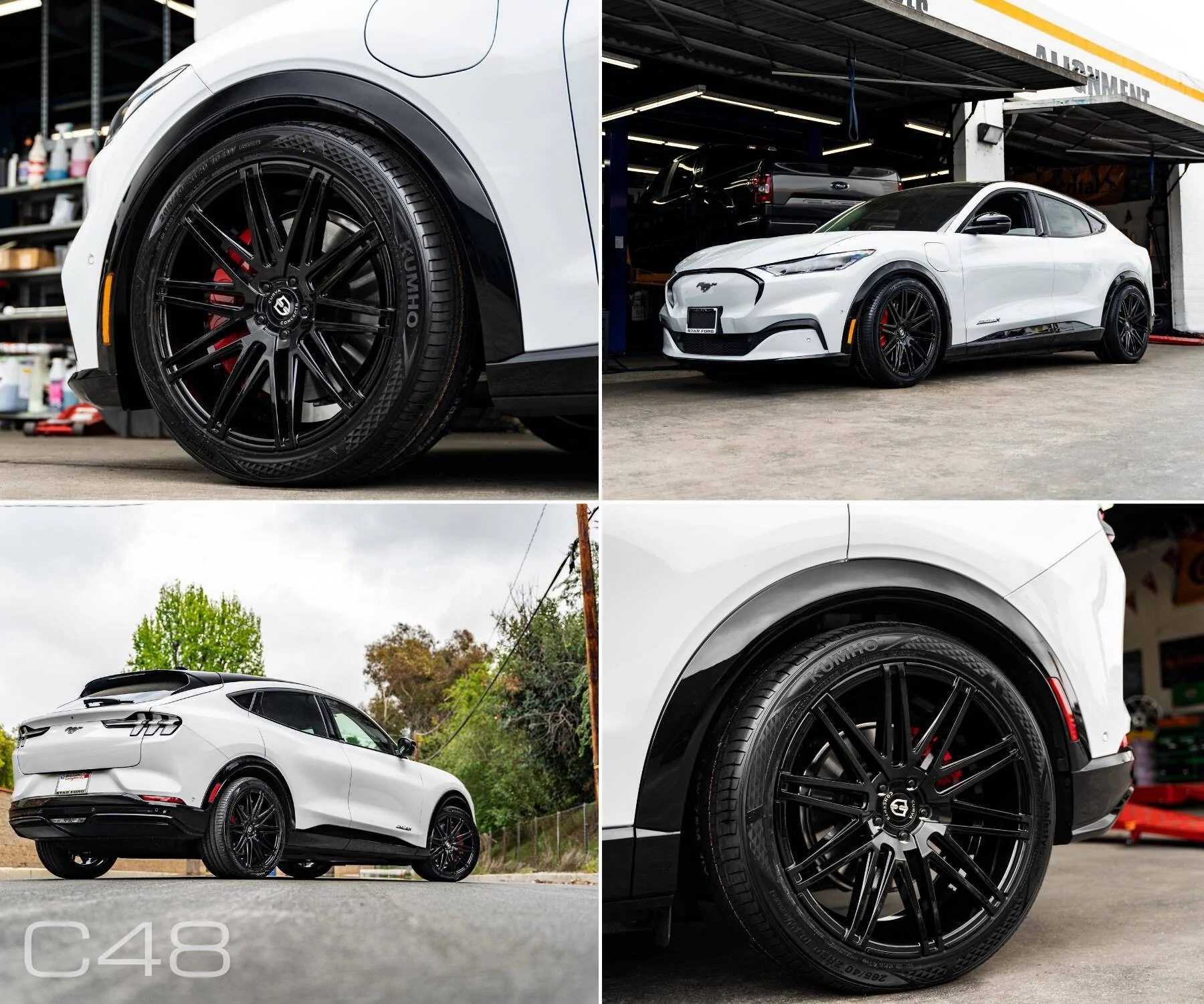 Ford Mustang Mach-E Curva Concepts Wheel Collection 2022 | Flow Forged Mach-E Wheels C48-Mach-E-4