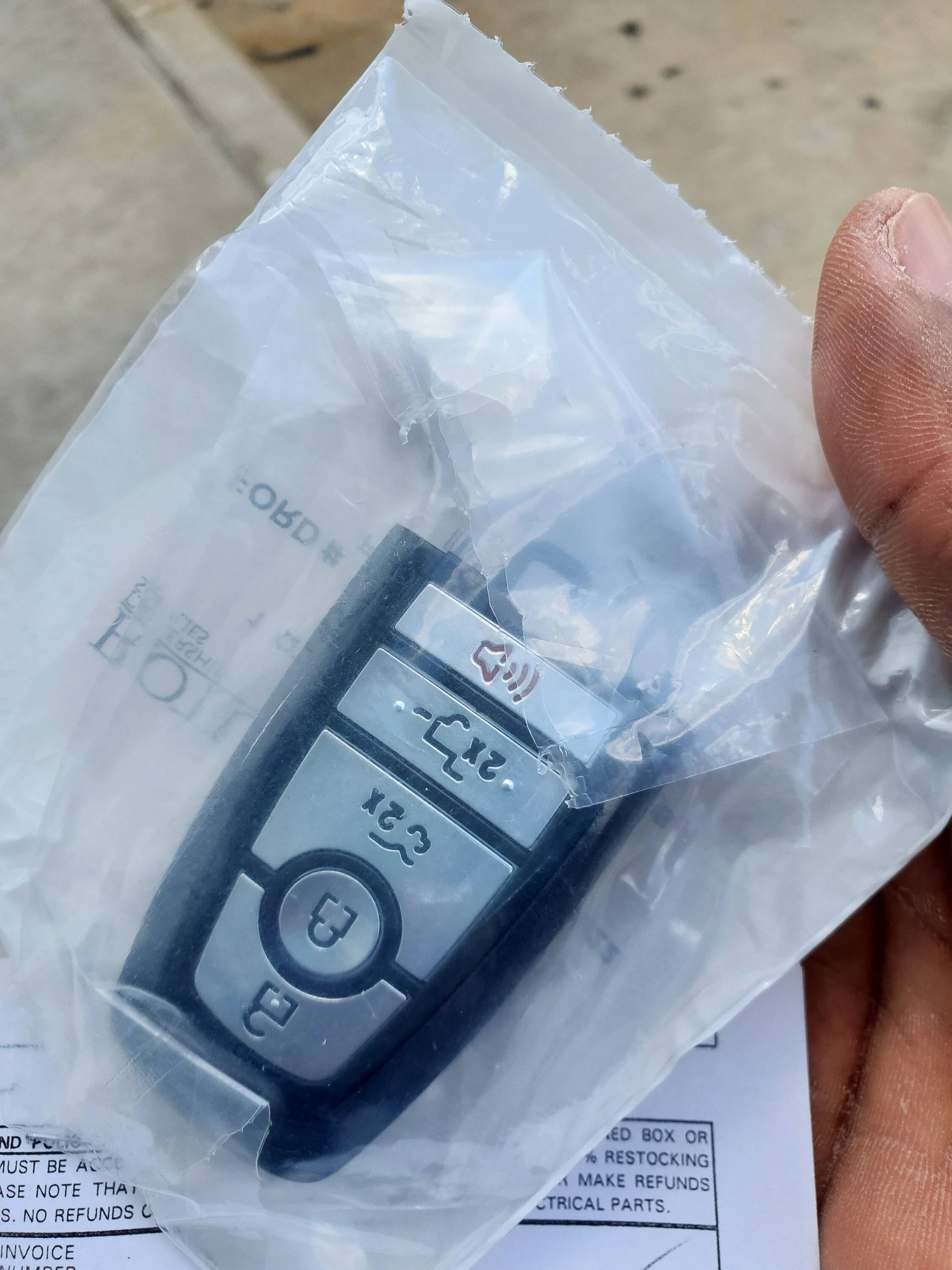 Ford Mustang Mach-E DIY: Key Fob with Frunk Button ! 20220910_132333