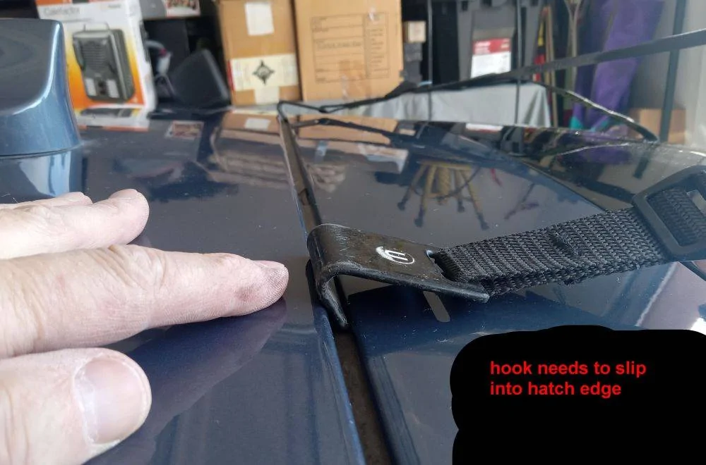 Ford Mustang Mach-E Another Bike Rack Thread 04 top hook