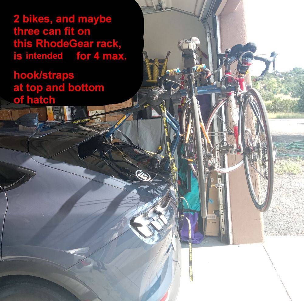 Ford Mustang Mach-E Another Bike Rack Thread 01 installed side view